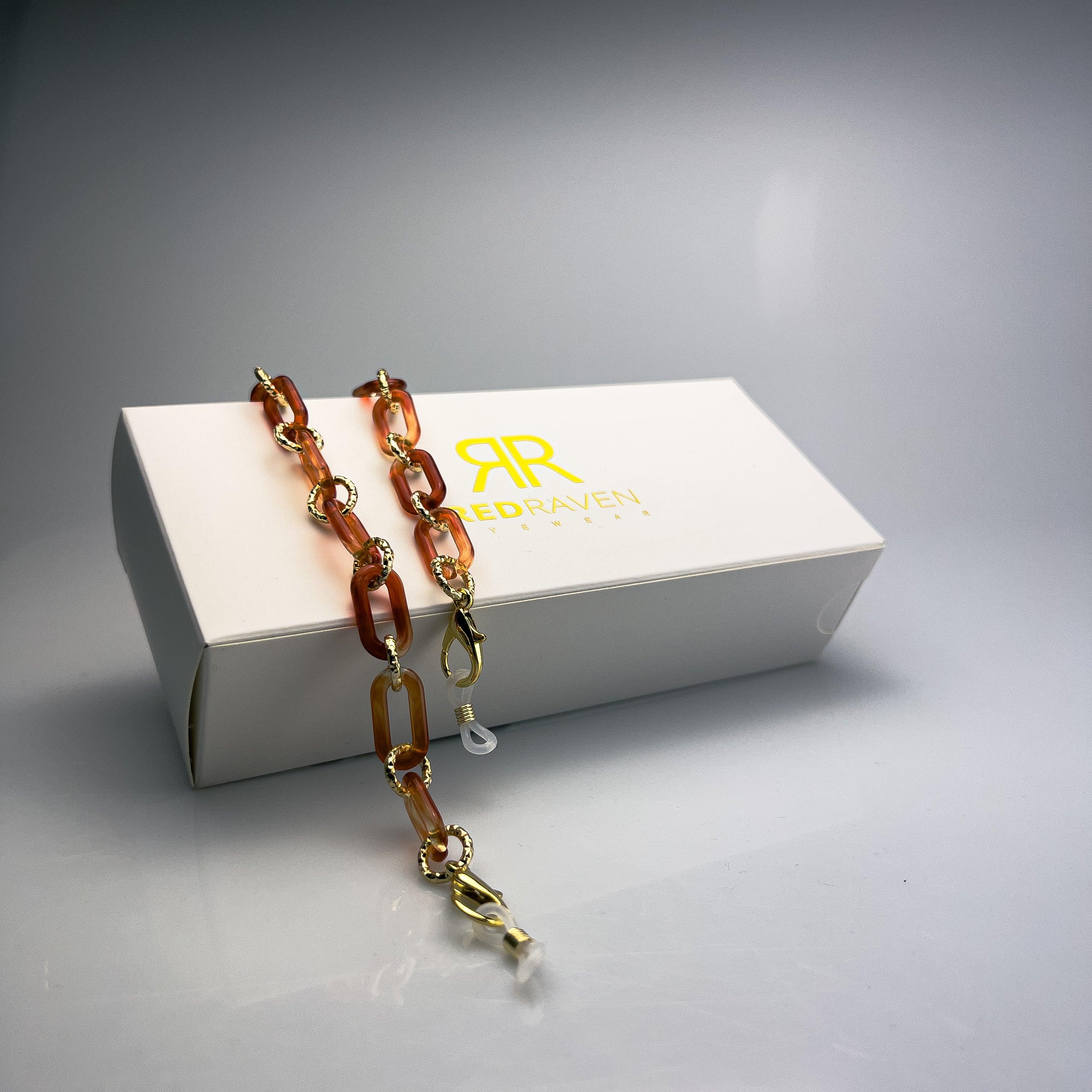 CHAIN CORAL ORANGE - Red Raven