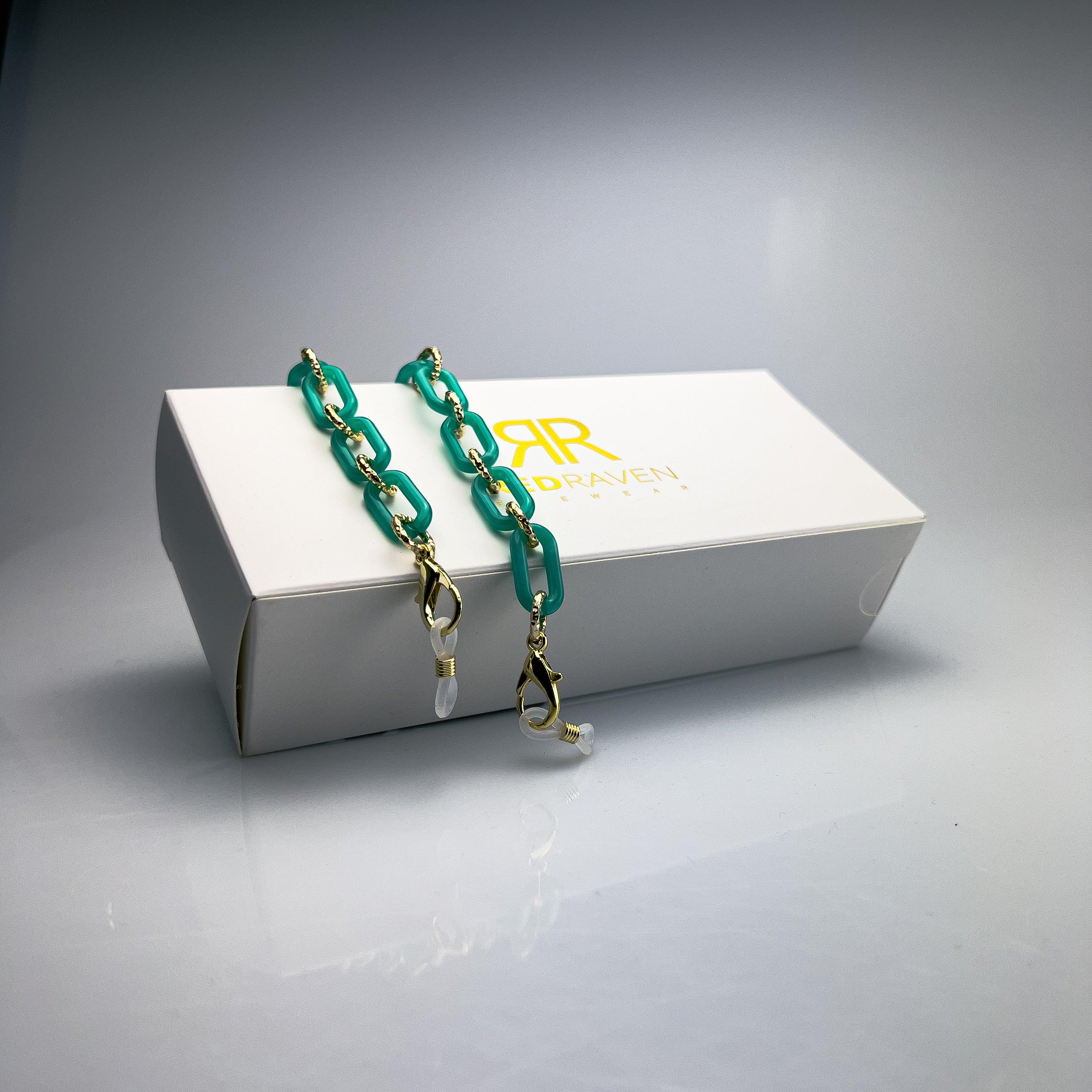 CHAIN CORAL LEAF - Red Raven