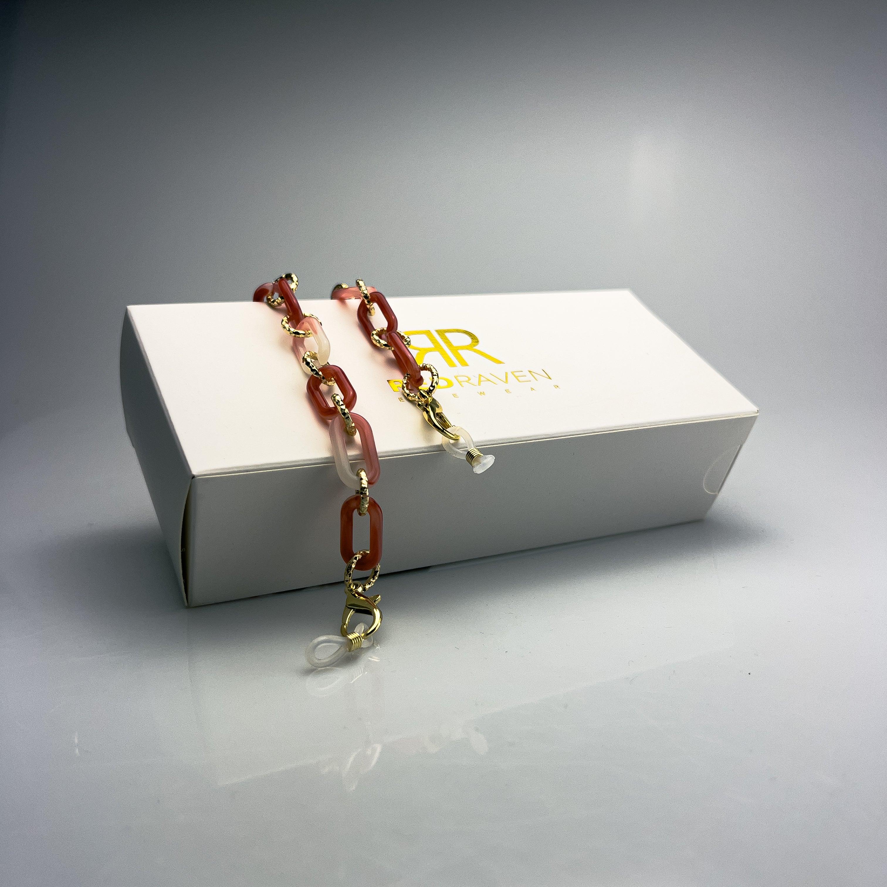 CHAIN CORAL EMBER ORANGE - Red Raven