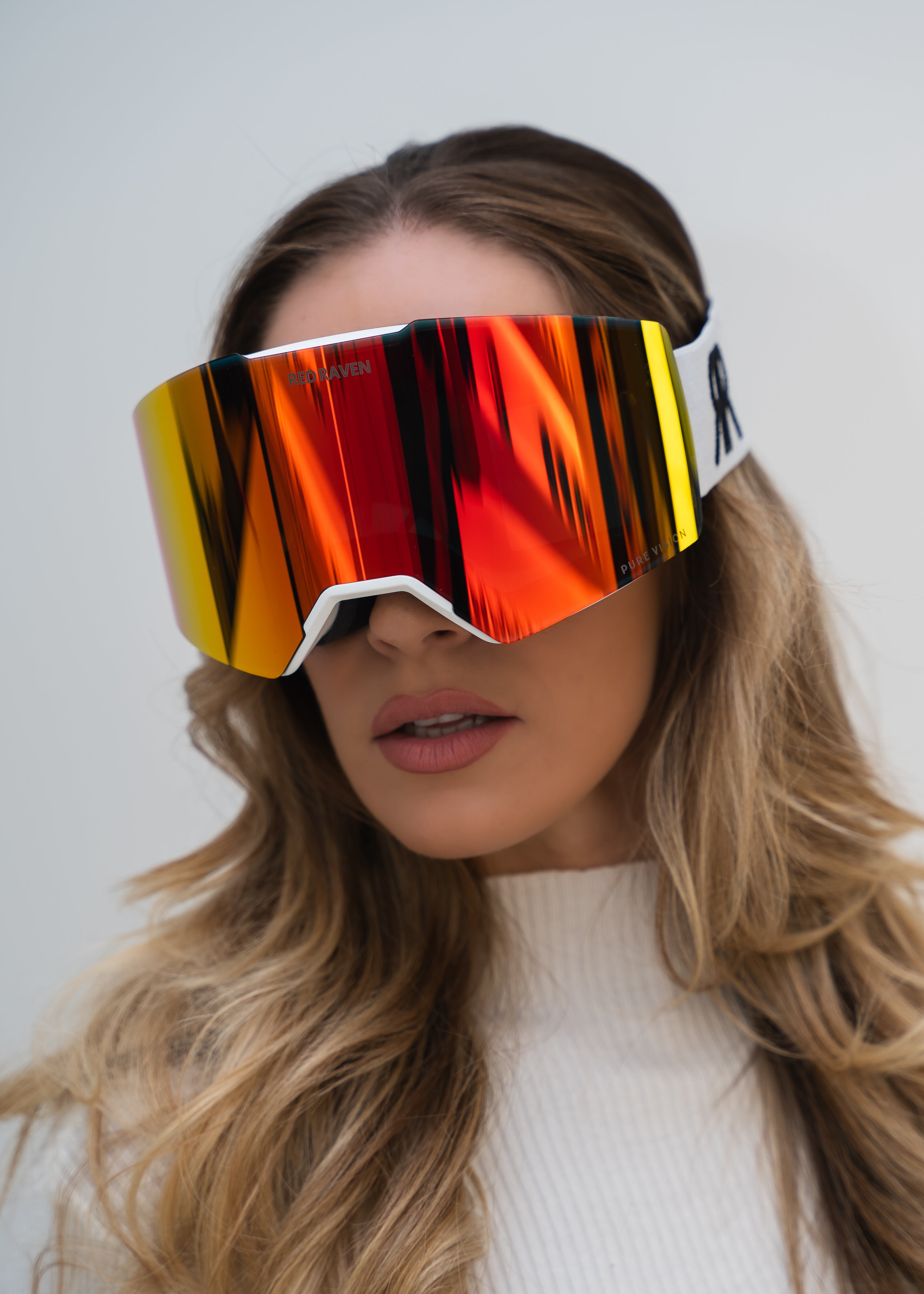 MASCHERA DI NEVE #B INFERNO BIANCO