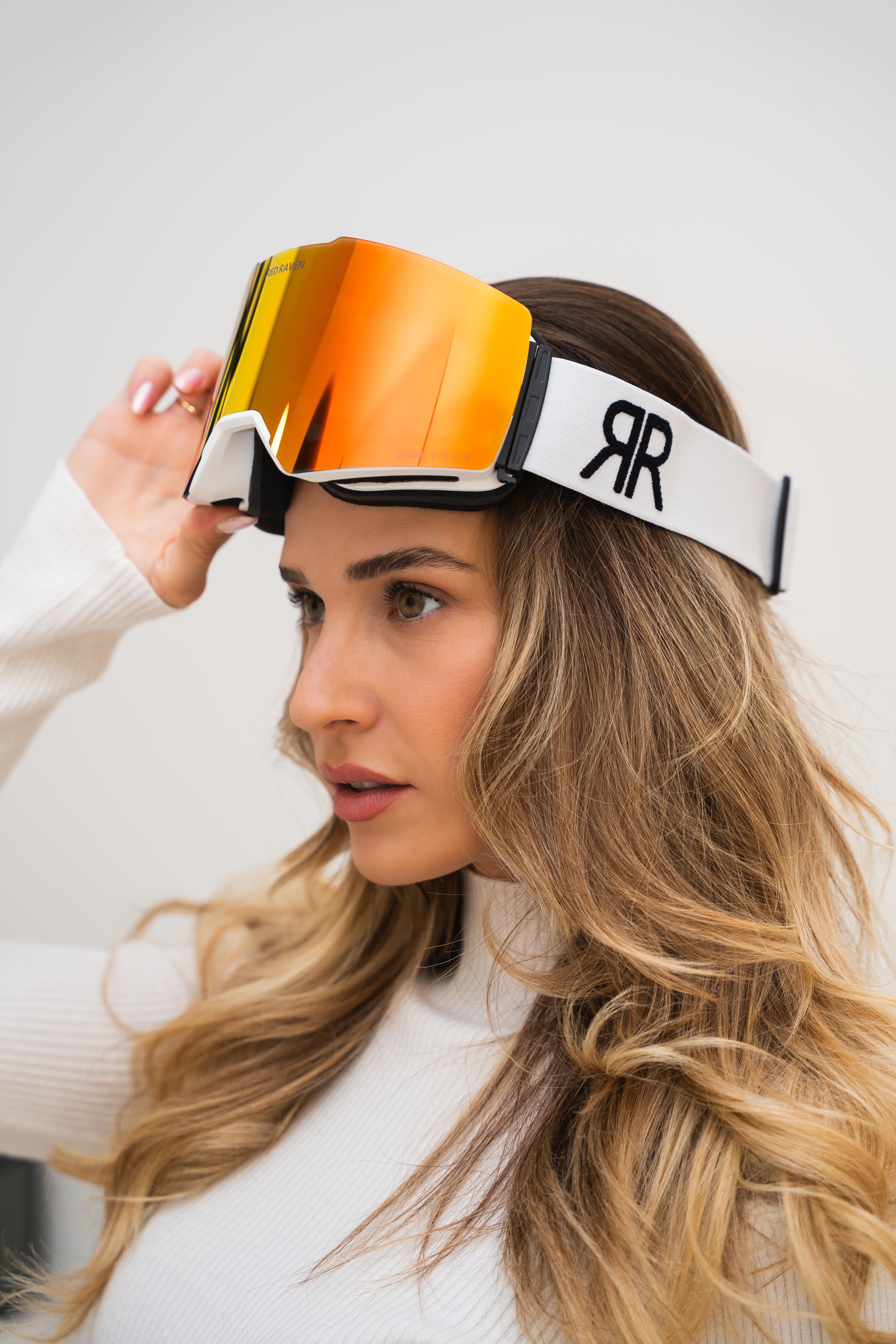 MASCHERA DI NEVE #B INFERNO BIANCO