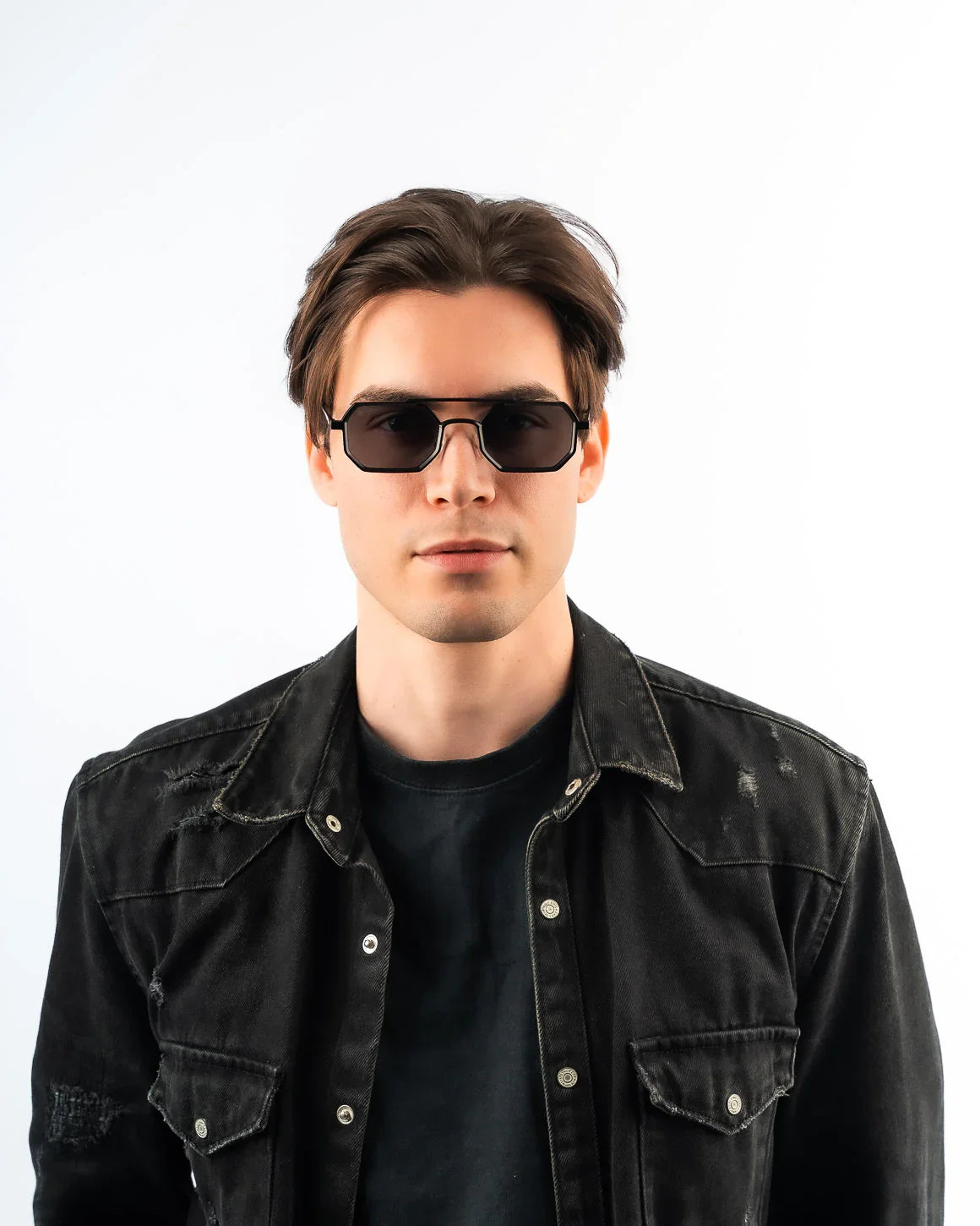 JAMES METALLIC TOTAL BLACK - Red Raven