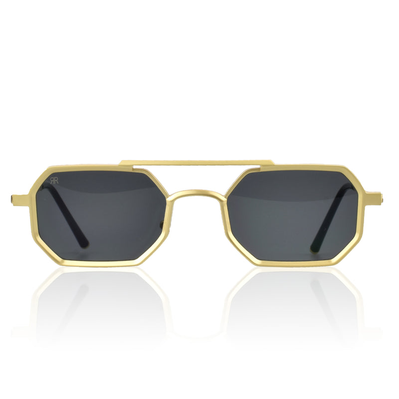 JAMES METALLIC GOLDEN BLACK