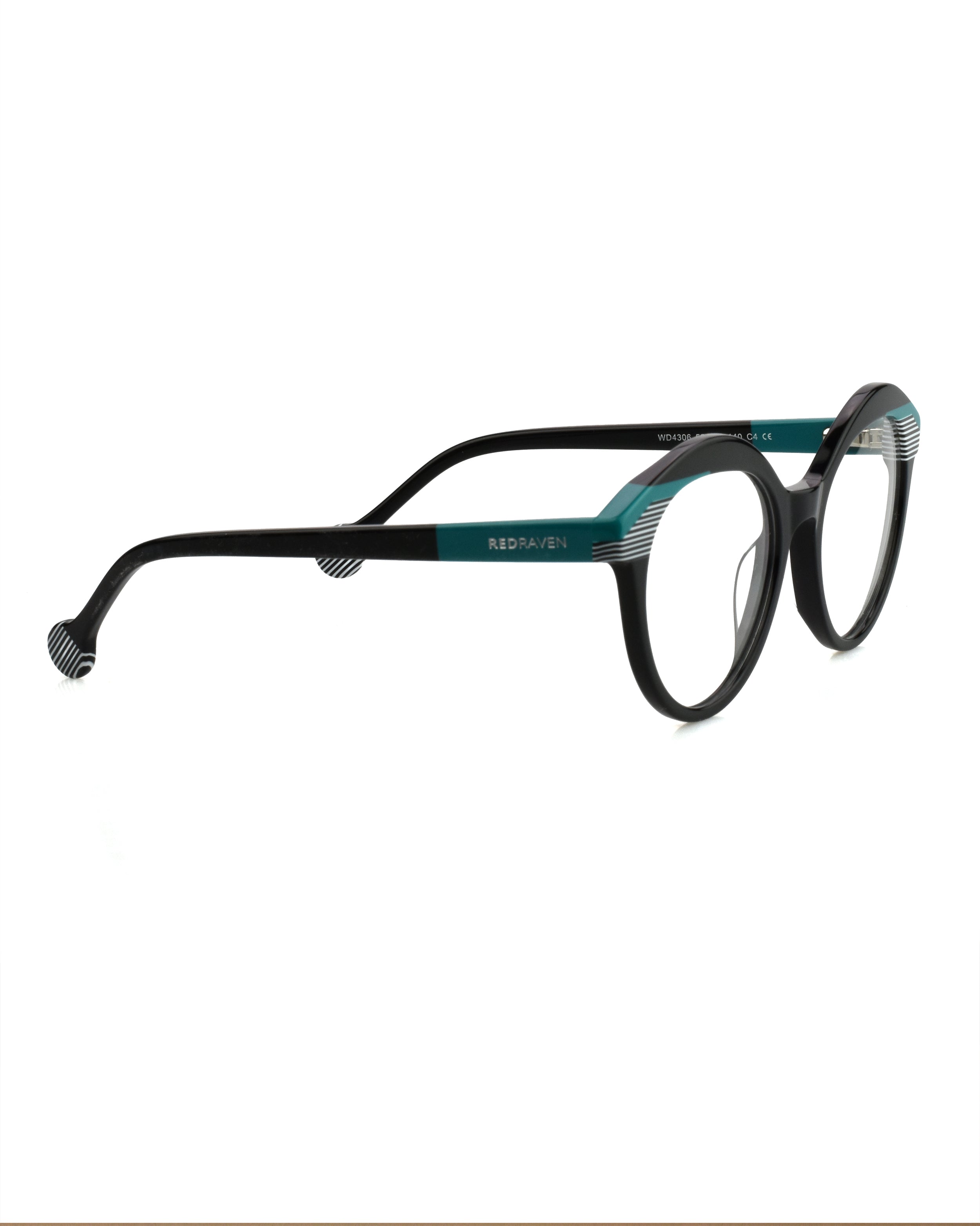 OPTICAL #004 BLACK GREEN