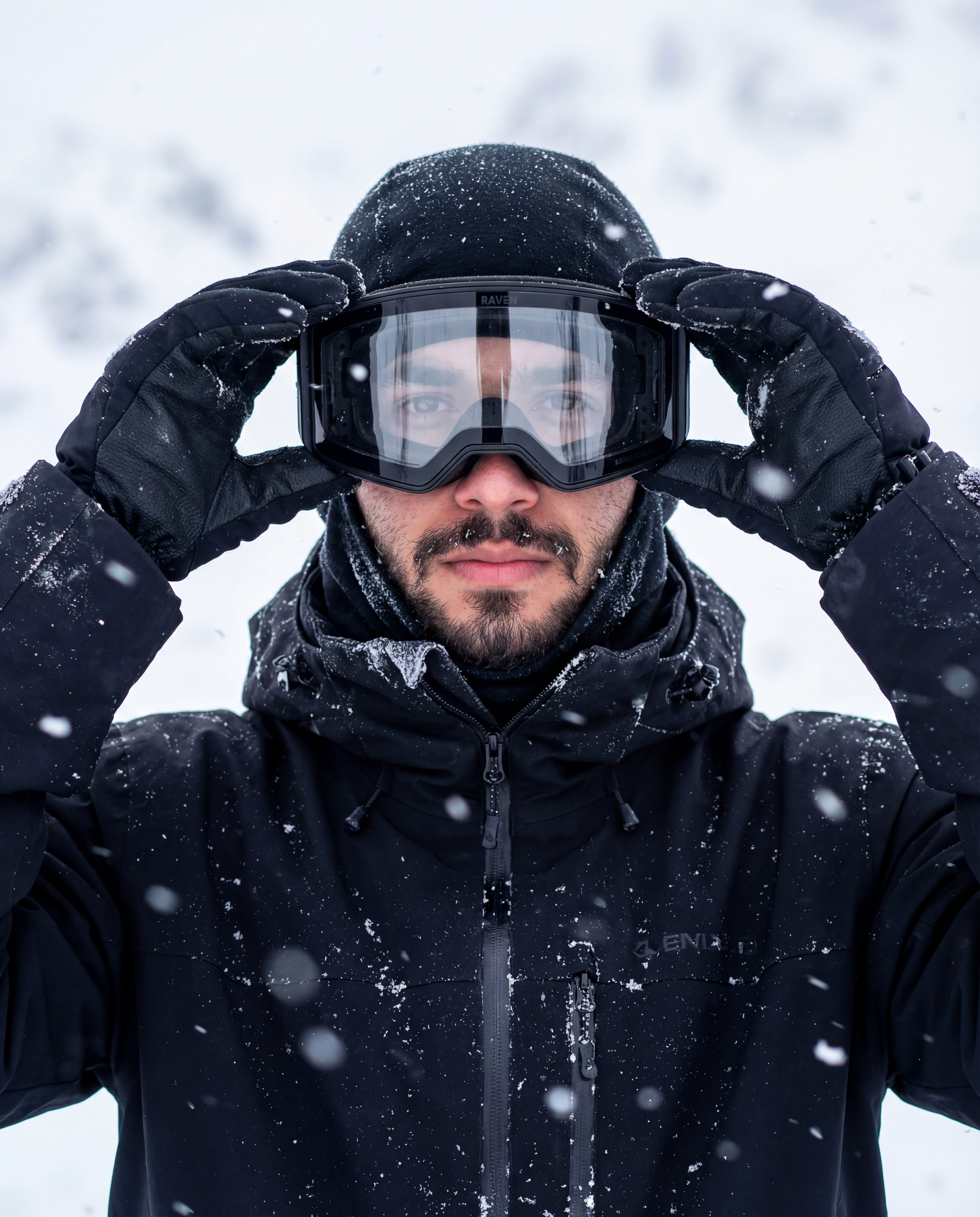 SNOW MASK #D CLEAR - PHOTOCHROMIC