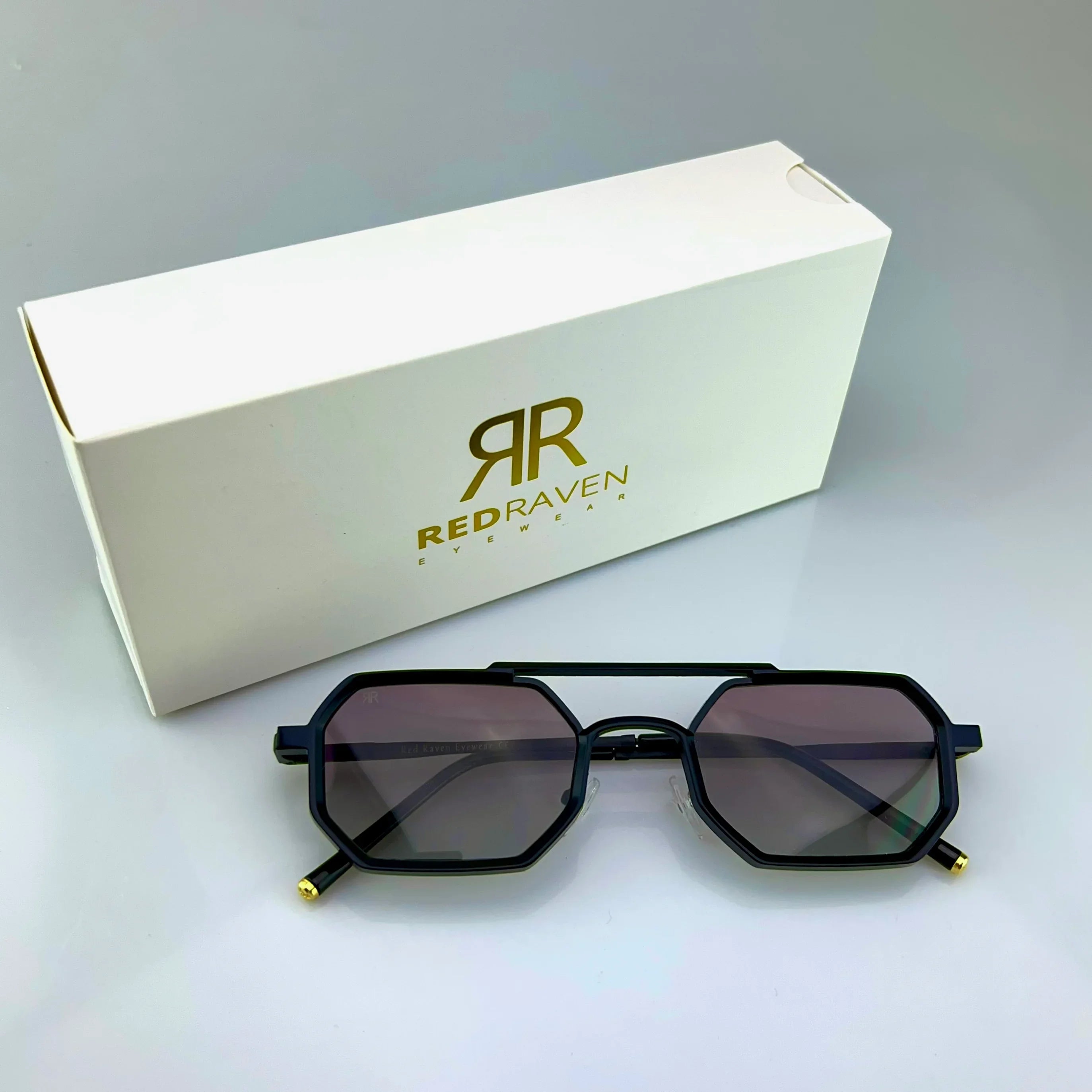 JAMES METALLIC DARK - Red Raven