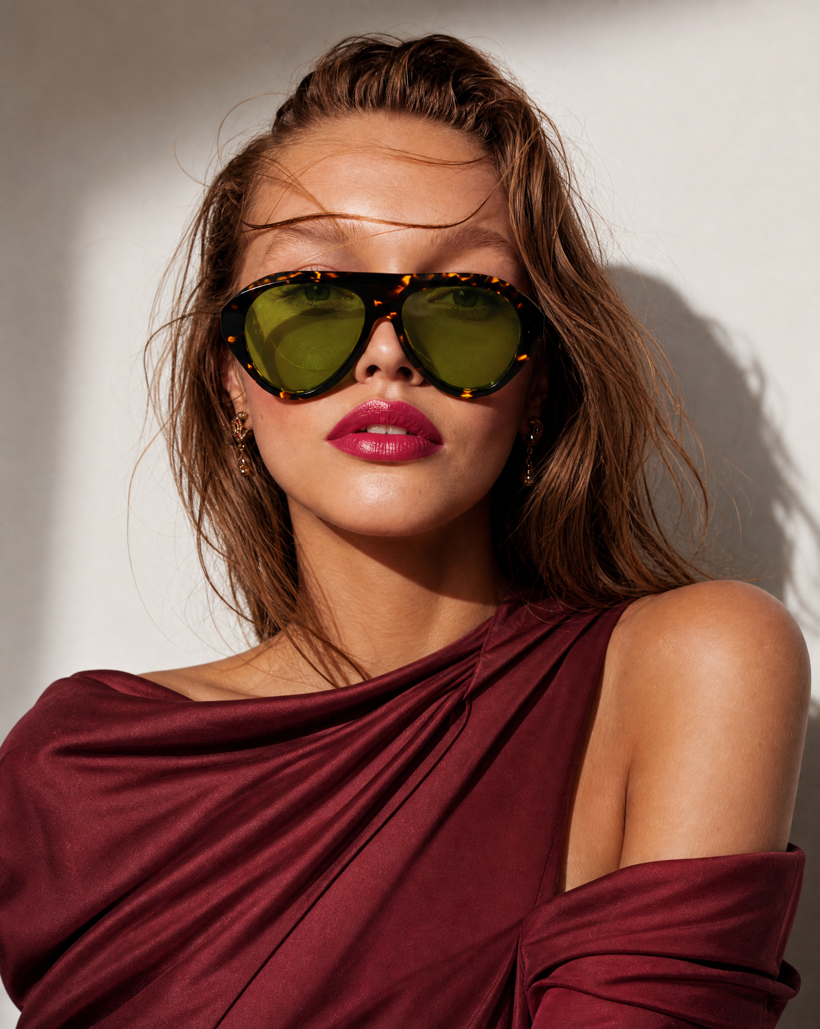 ANNABEL TORTOISE GREEN