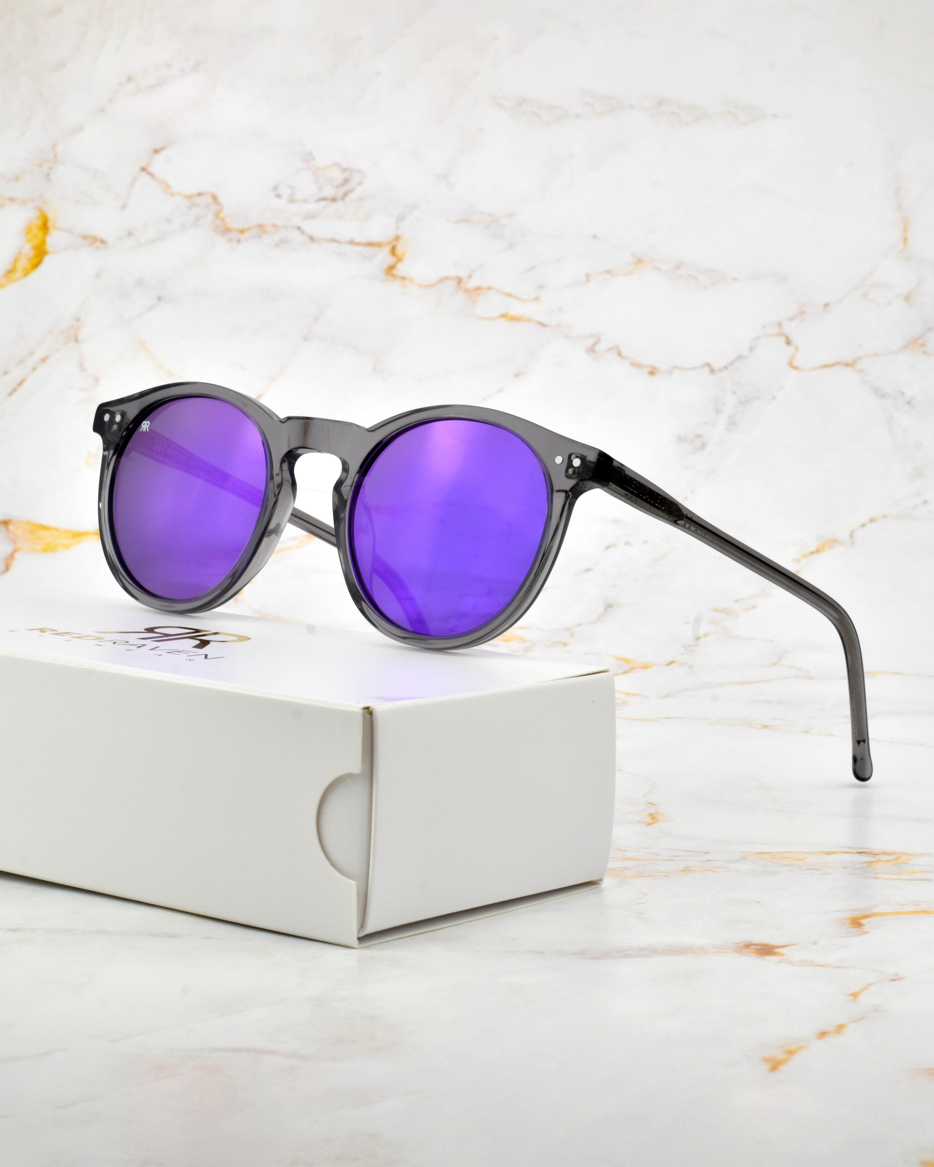 ATHENE MIRRORED PURPLE