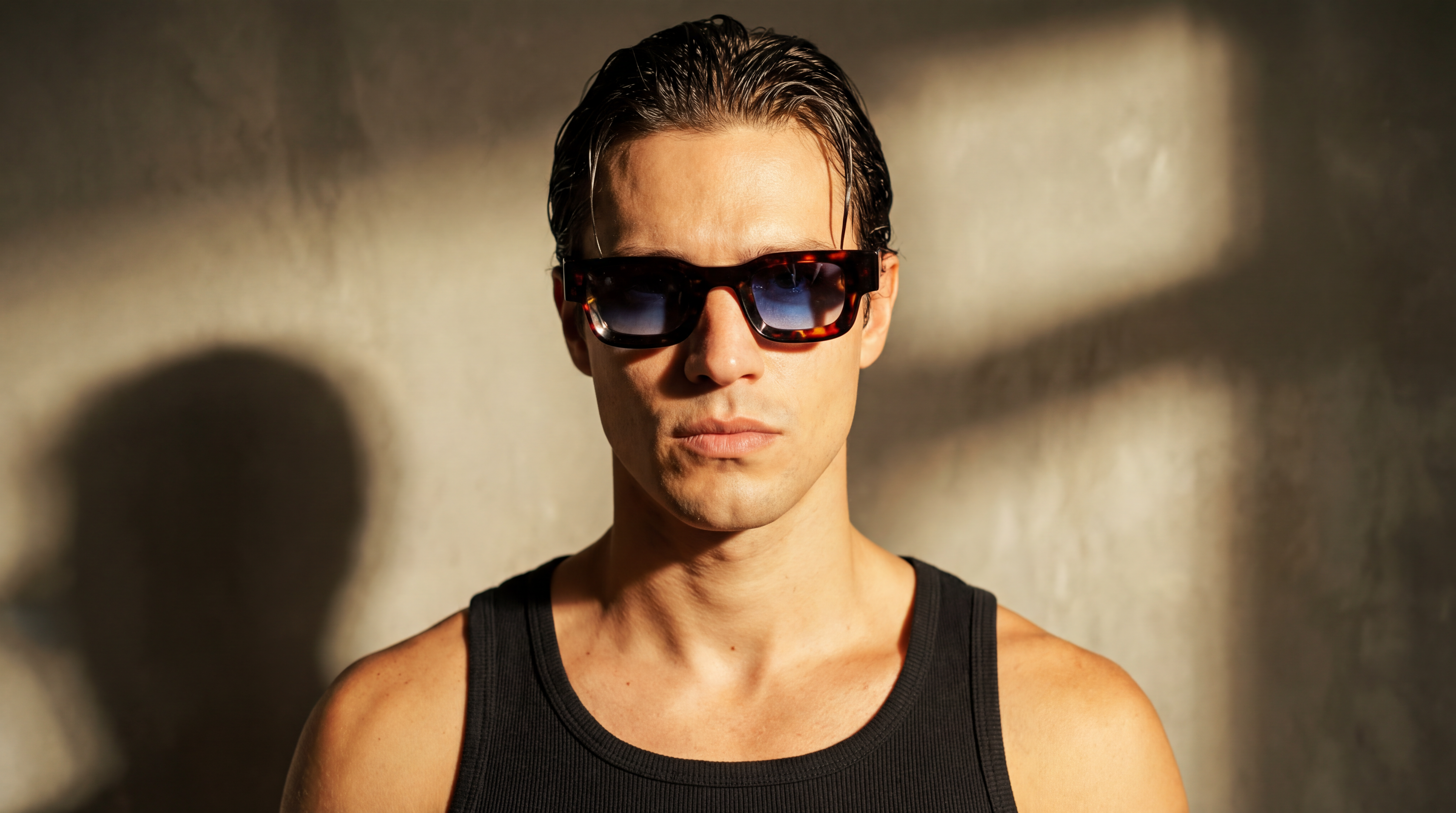 CASPER TORTOISE LIGHT BLUE