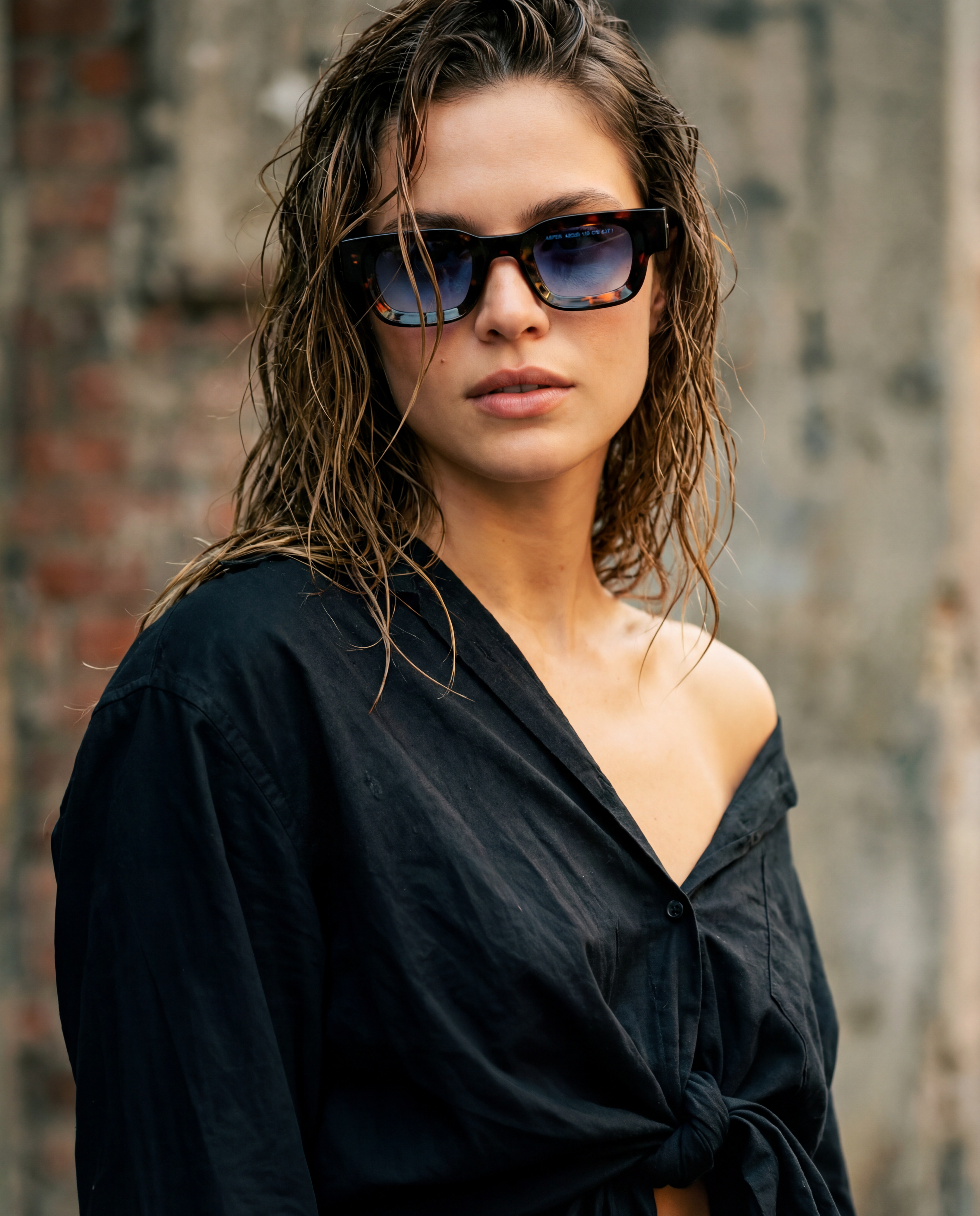 CASPER TORTOISE LIGHT BLUE