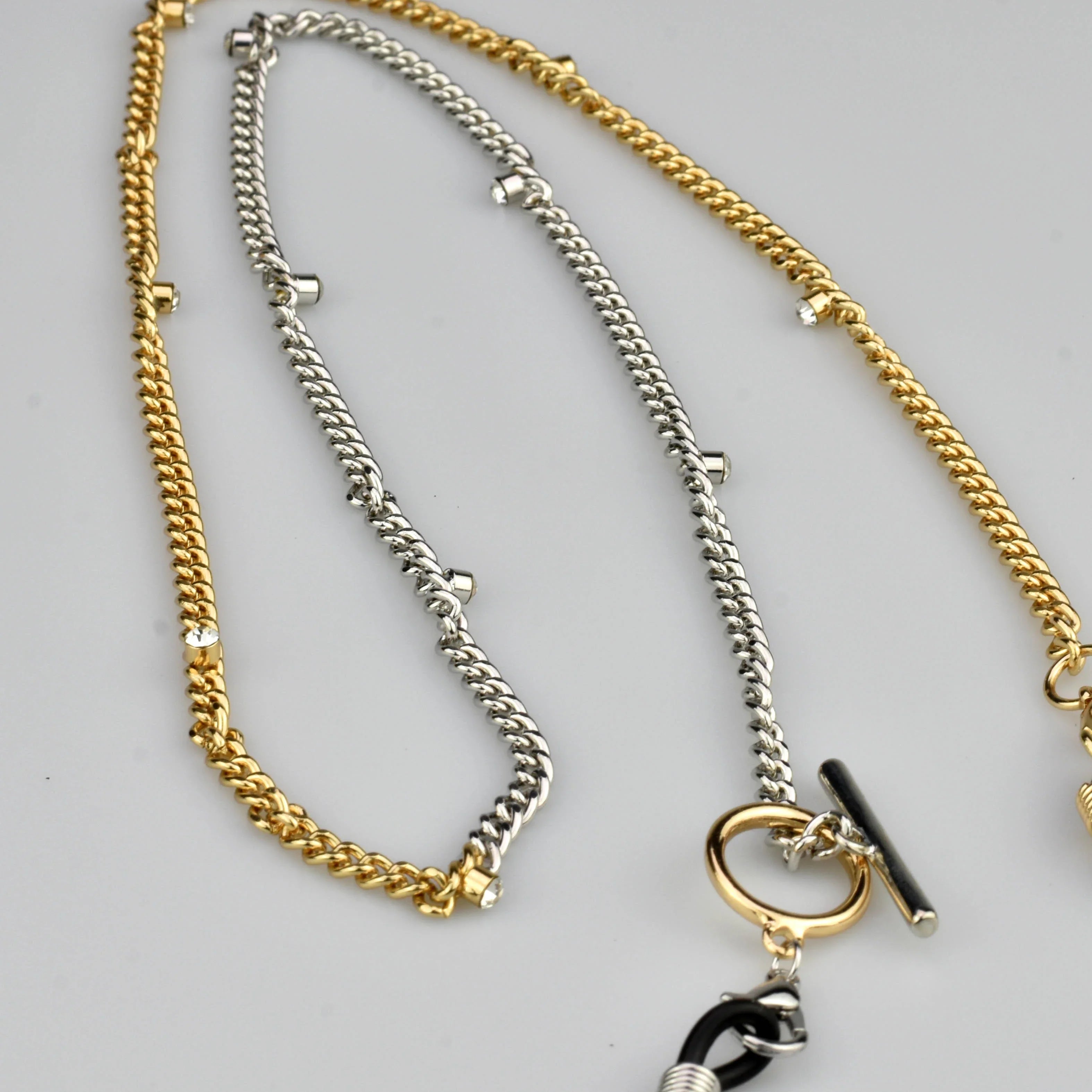 CHAIN DOUBLE GOLD-SILVER - Red Raven