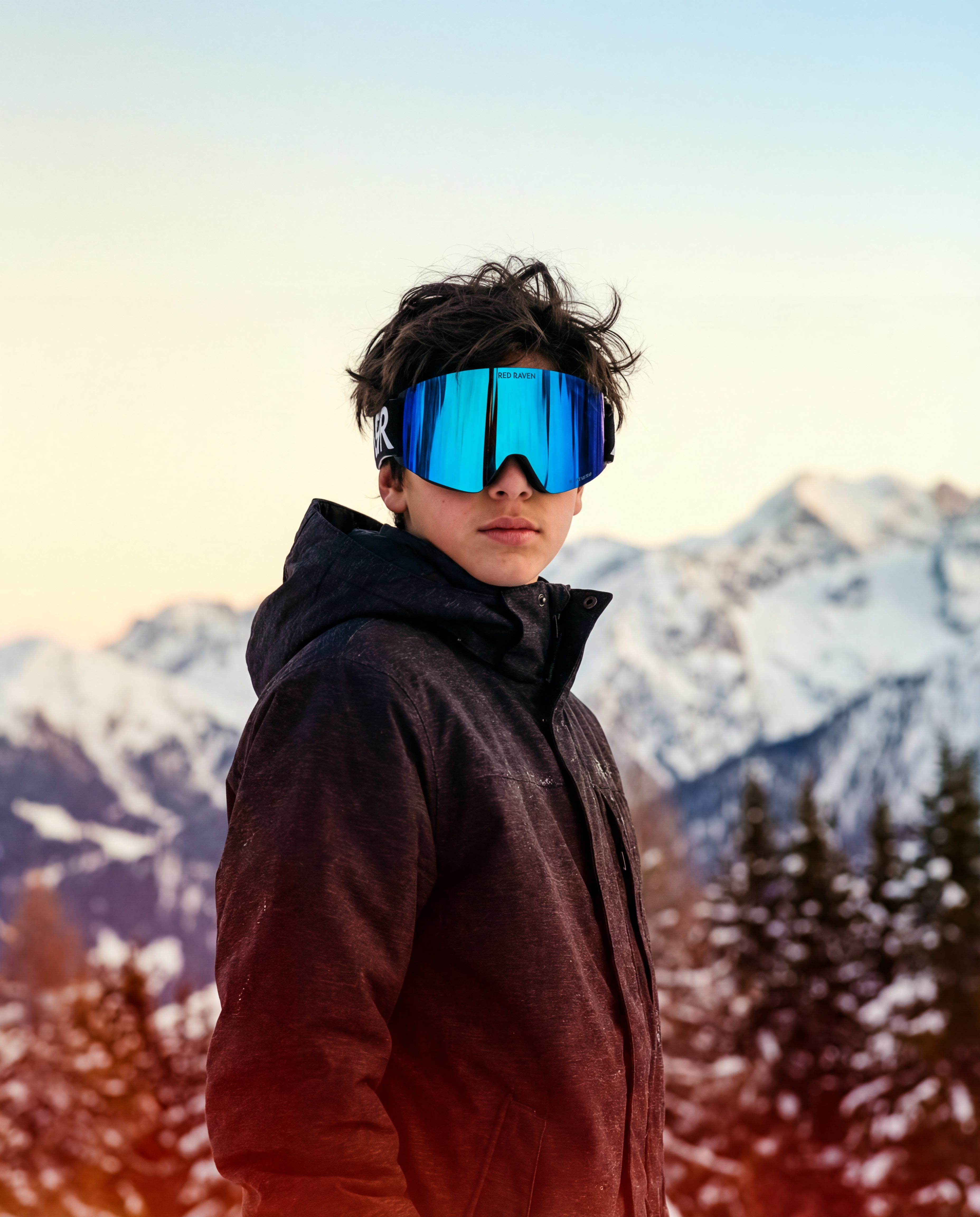 SNOW MASK #KIDS BLUE