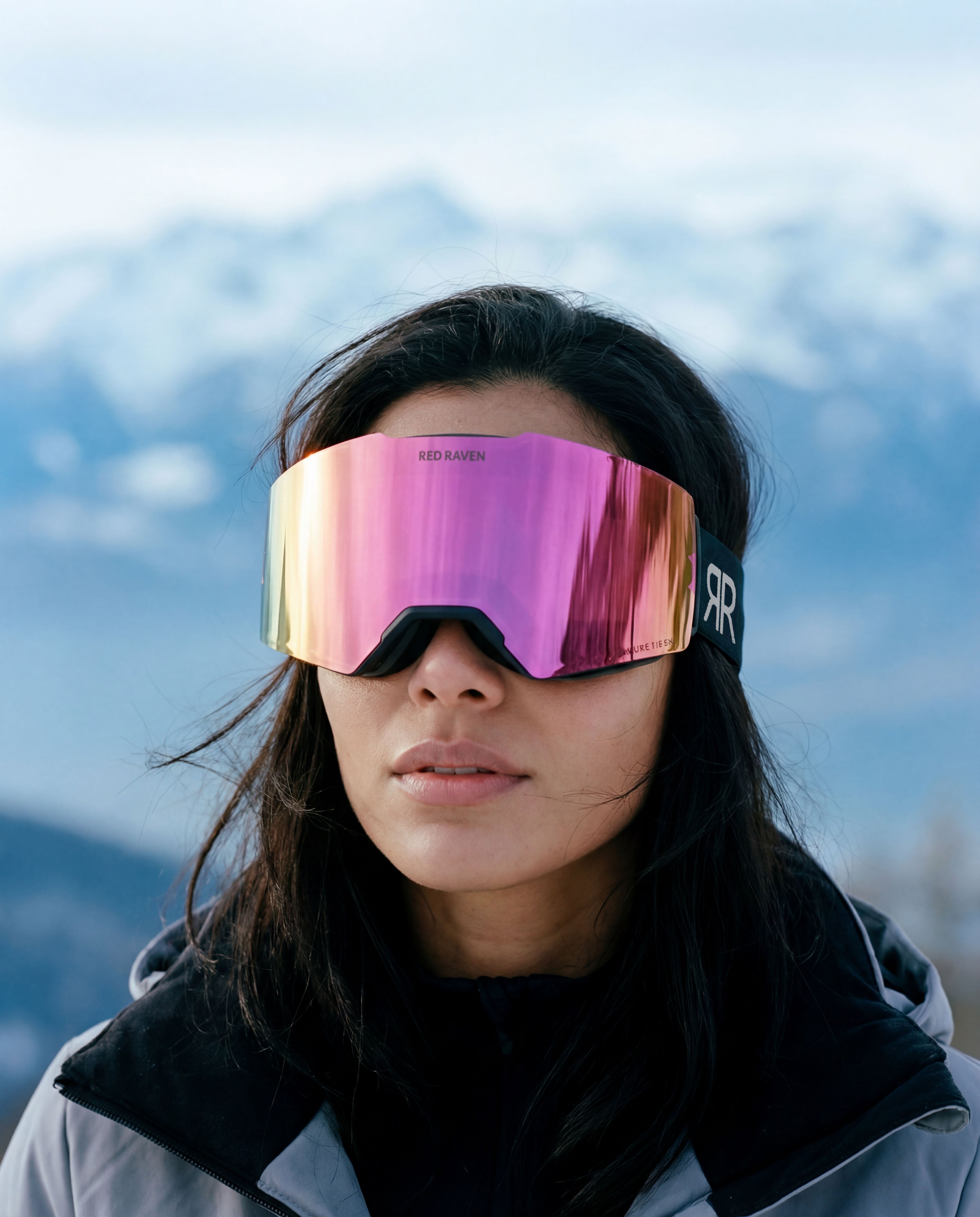 SNOW MASK #B BLACK PINK