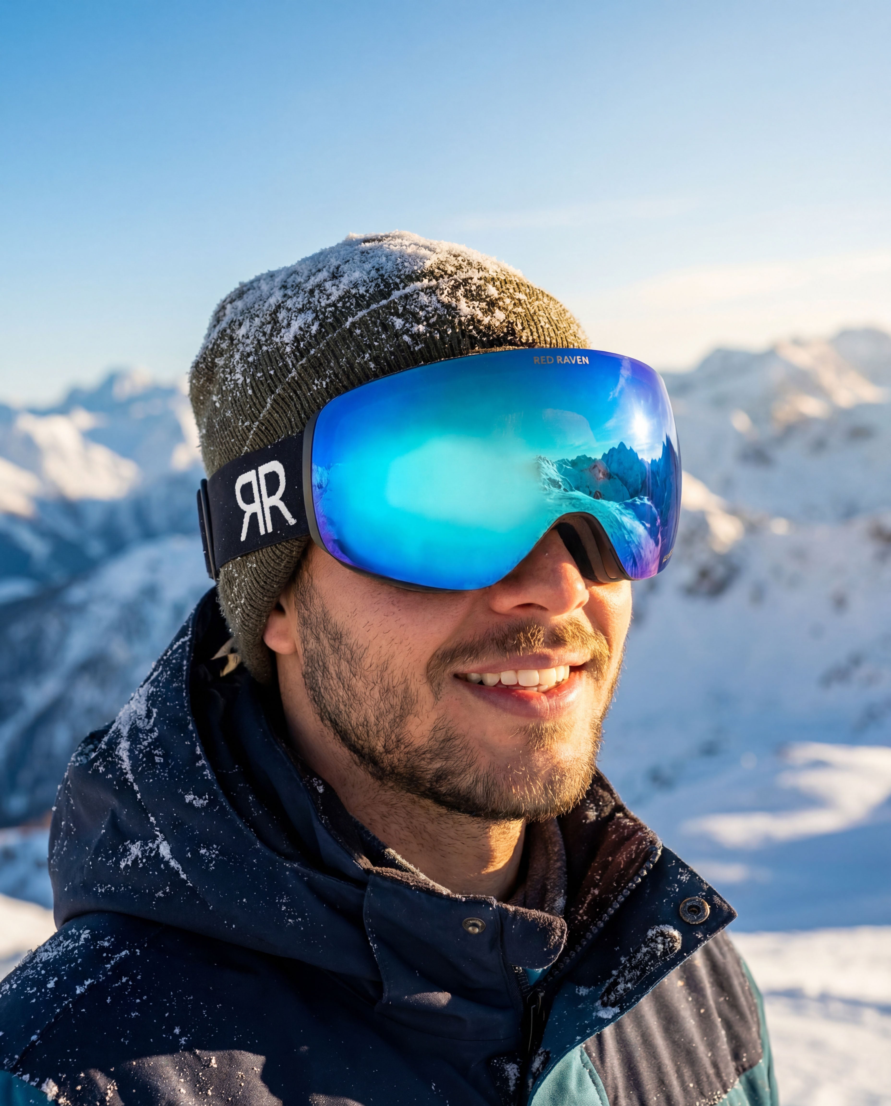 MASCHERA DA NEVE #C AZZURRO CHIARO