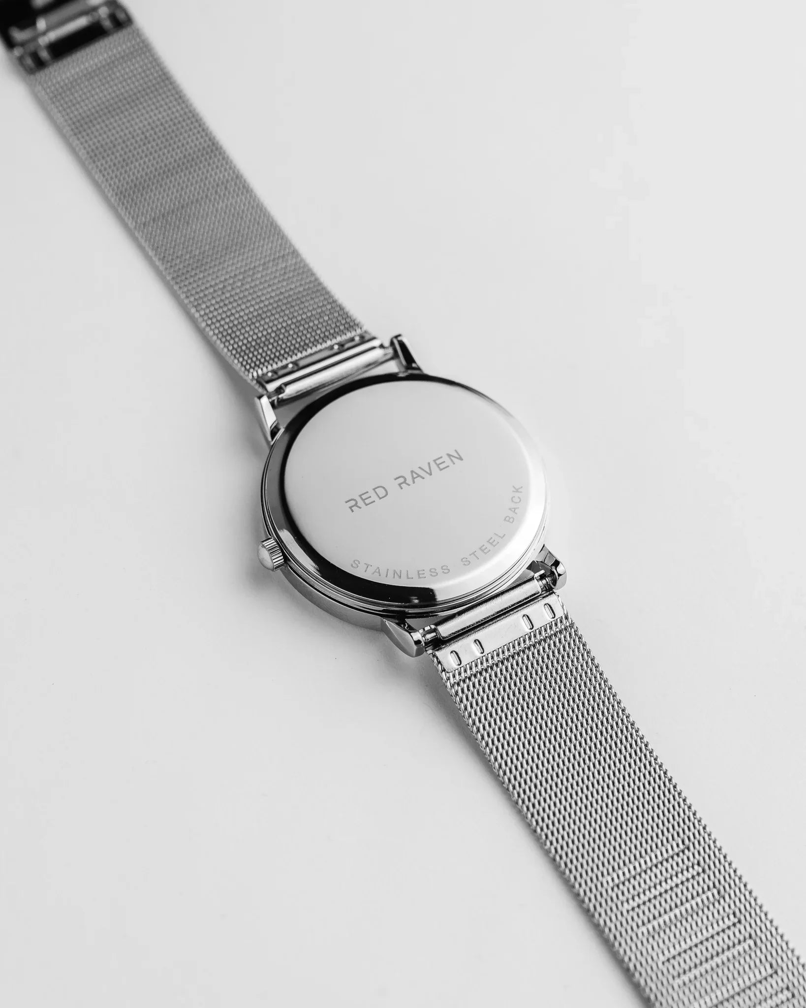 MINIMAL SILVER - Red Raven