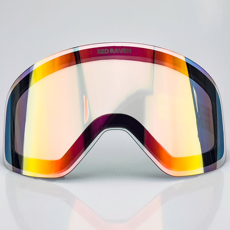 MIST MASK LENS RAINBOW - Red Raven