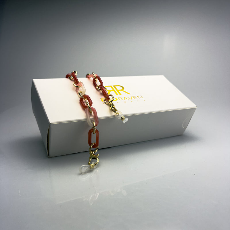 CHAIN CORAL EMBER - Red Raven