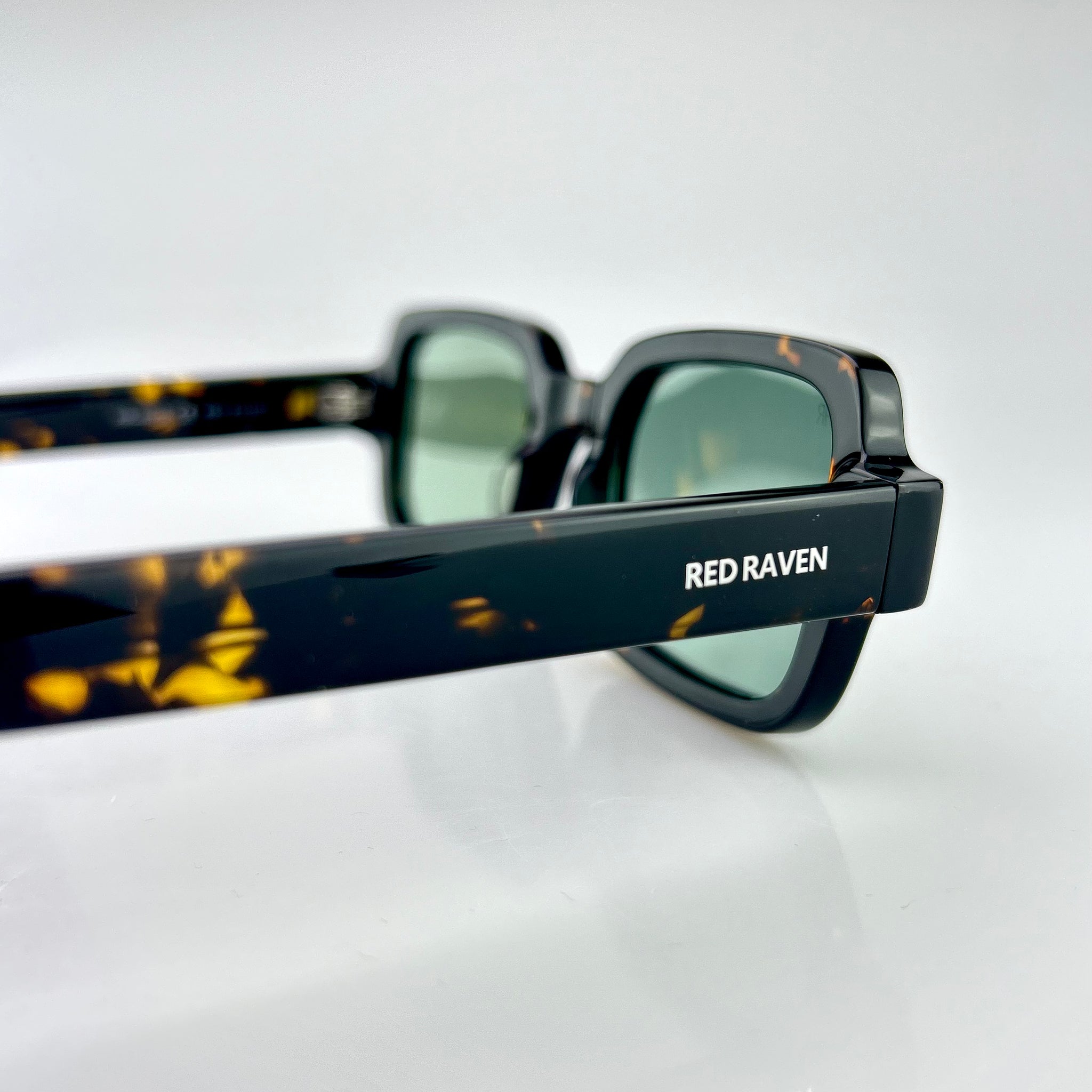 Men's Sunglasses Red Raven Brown