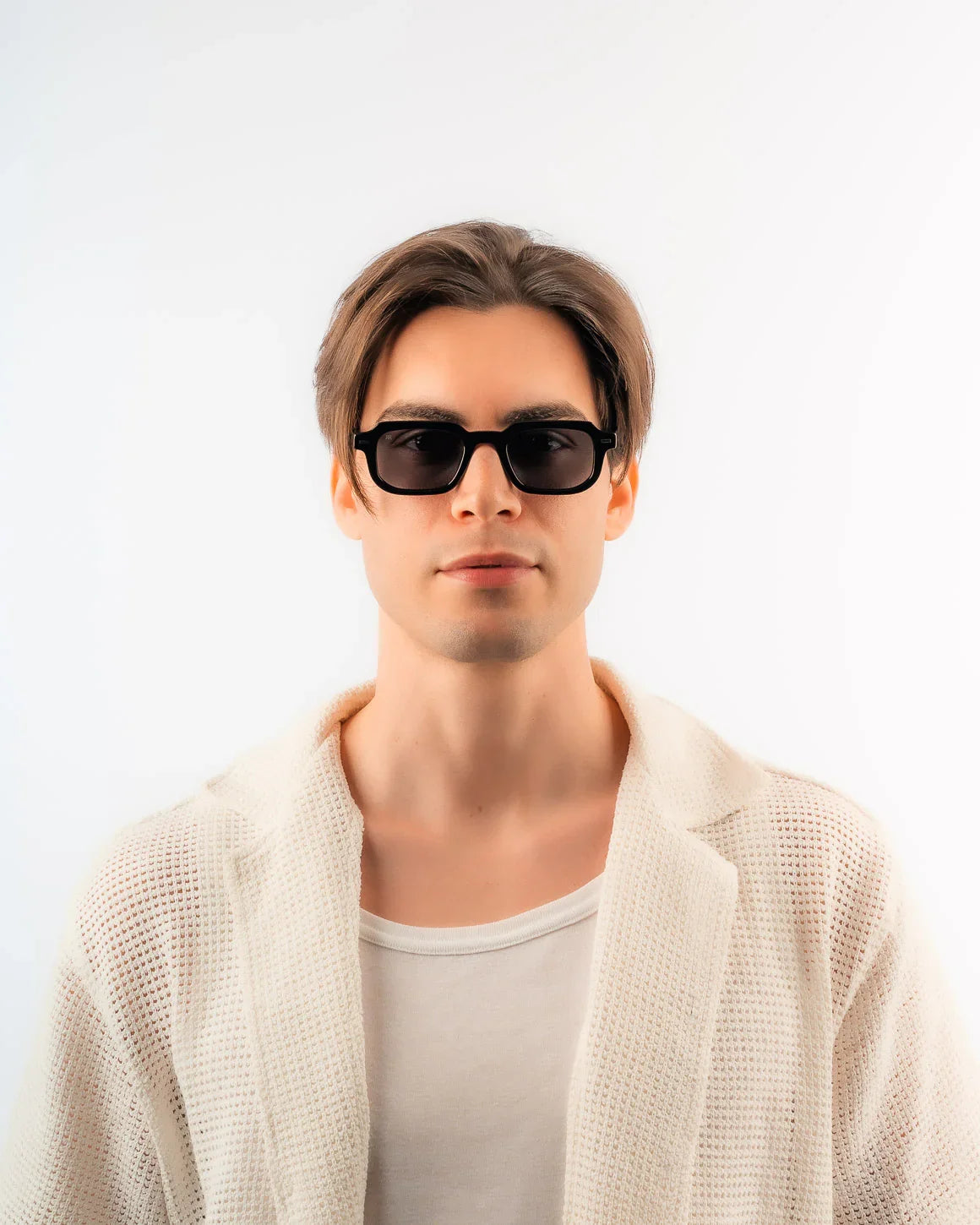 Men's Sunglasses Red Raven Black