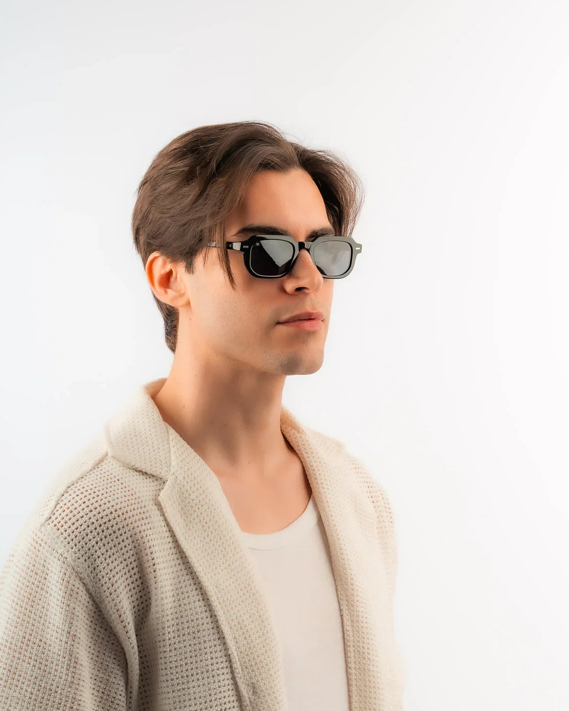 Men's Sunglasses Red Raven Black