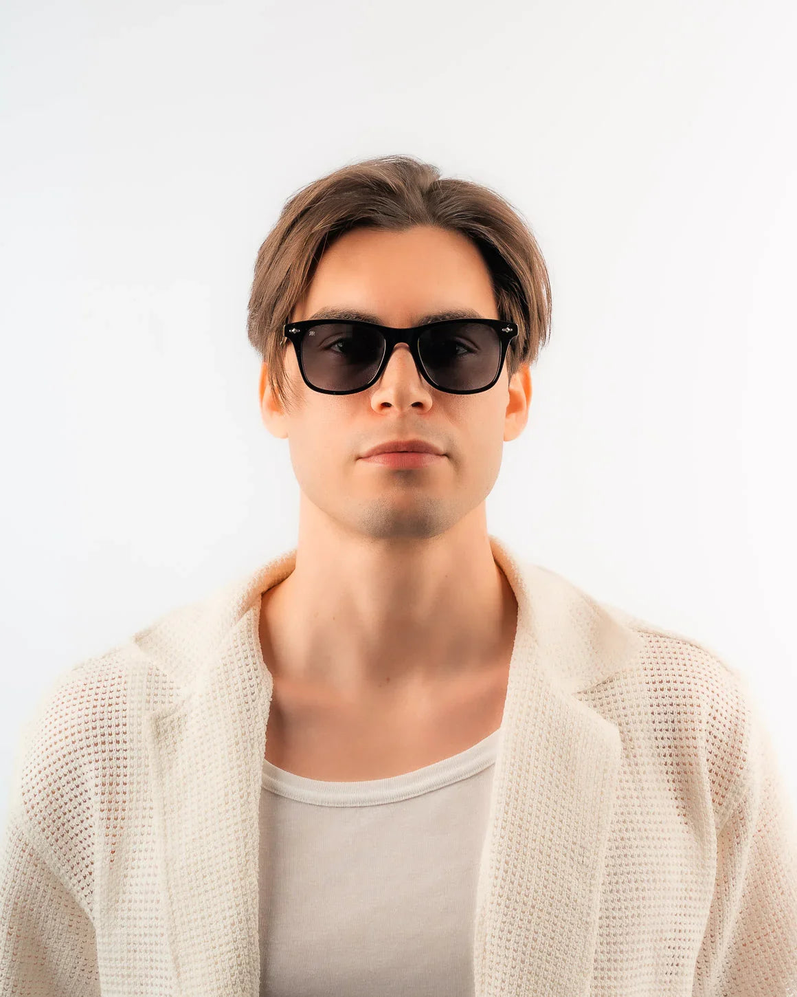 Men's Sunglasses Red Raven Black