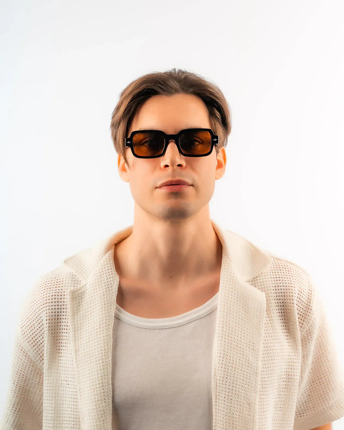 Men's Sunglasses Red Raven Black