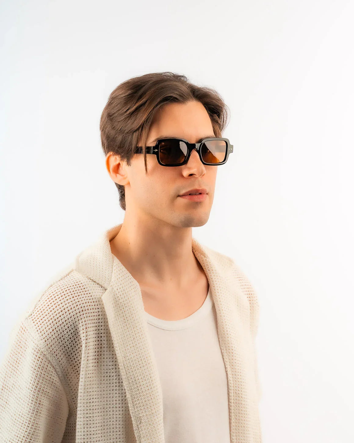 Men's Sunglasses Red Raven Black