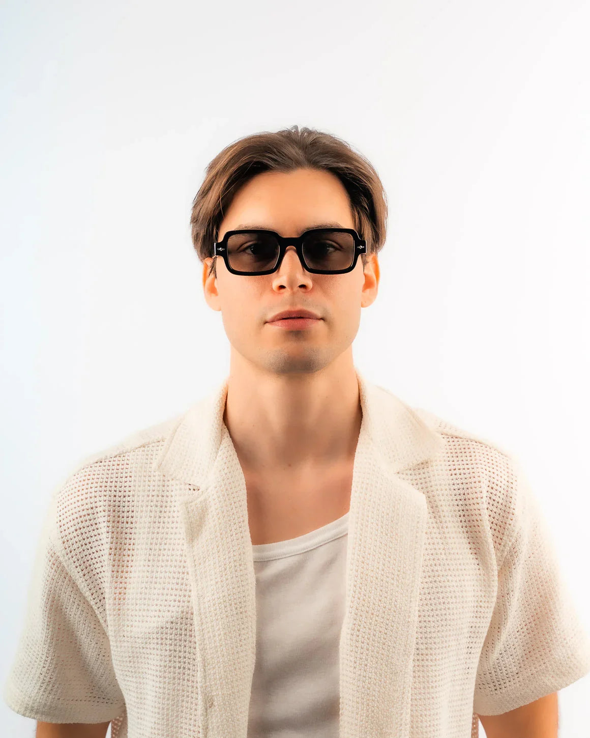 Men's Sunglasses Red Raven Black