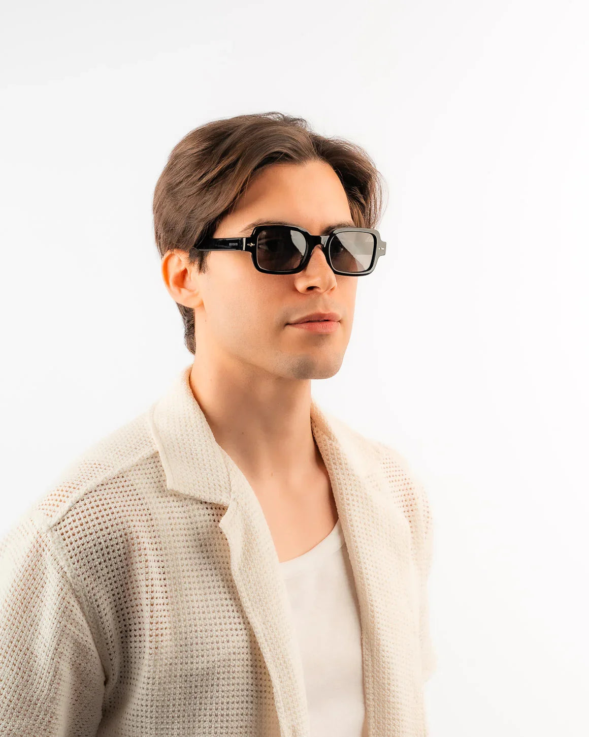 Men's Sunglasses Red Raven Black