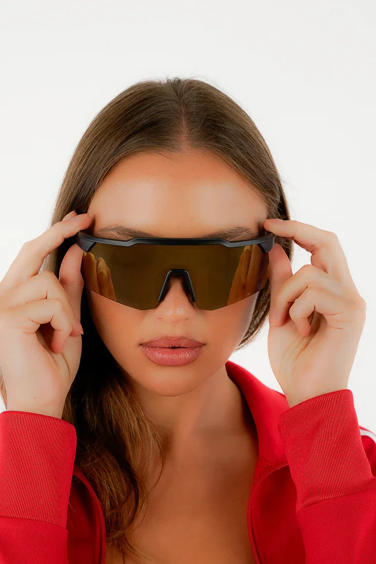 Men's Sunglasses Red Raven