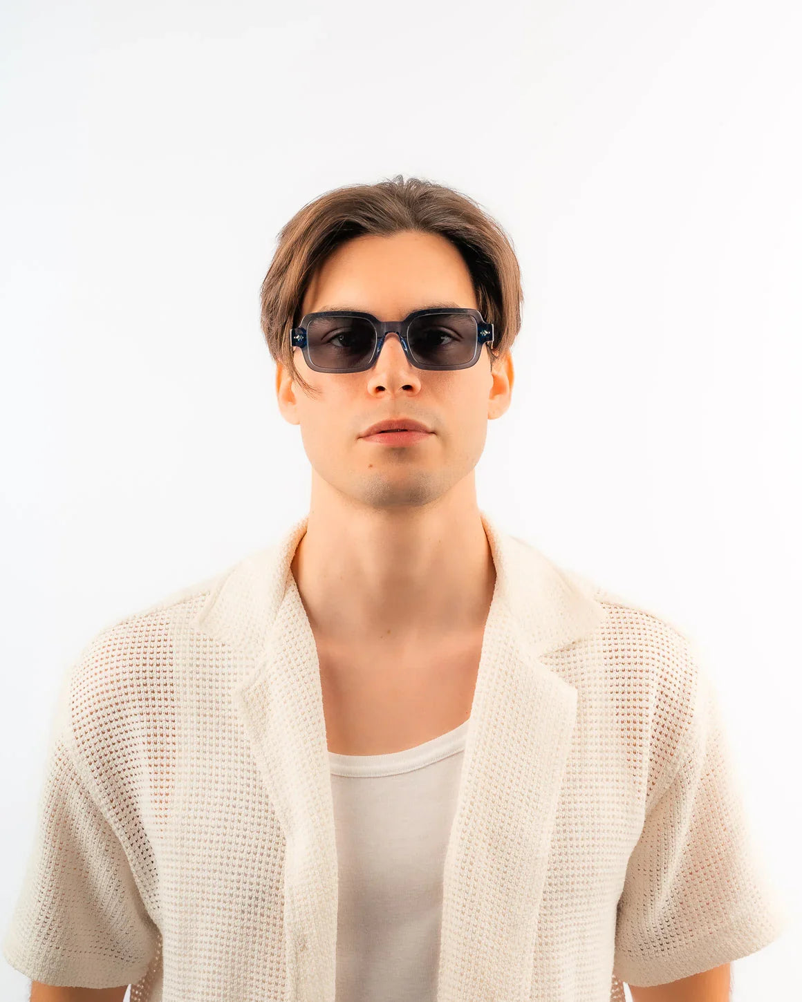 Men's Sunglasses Red Raven Blue