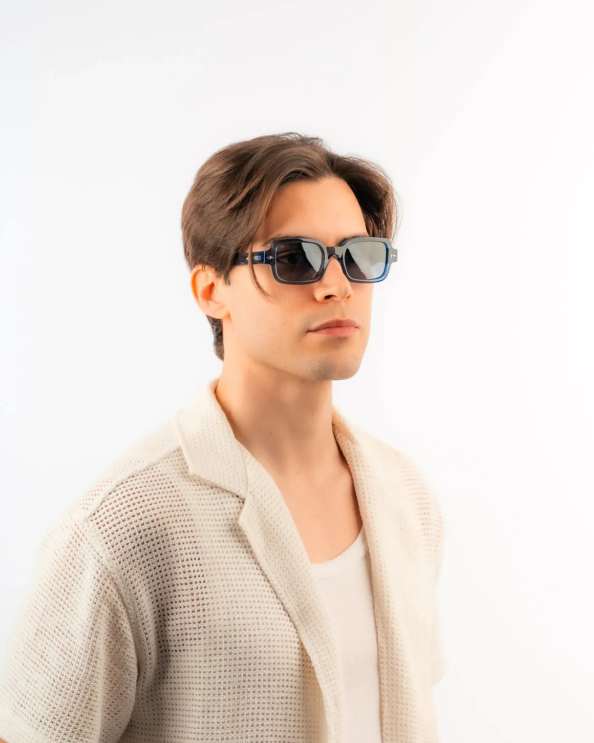 Men's Sunglasses Red Raven Blue