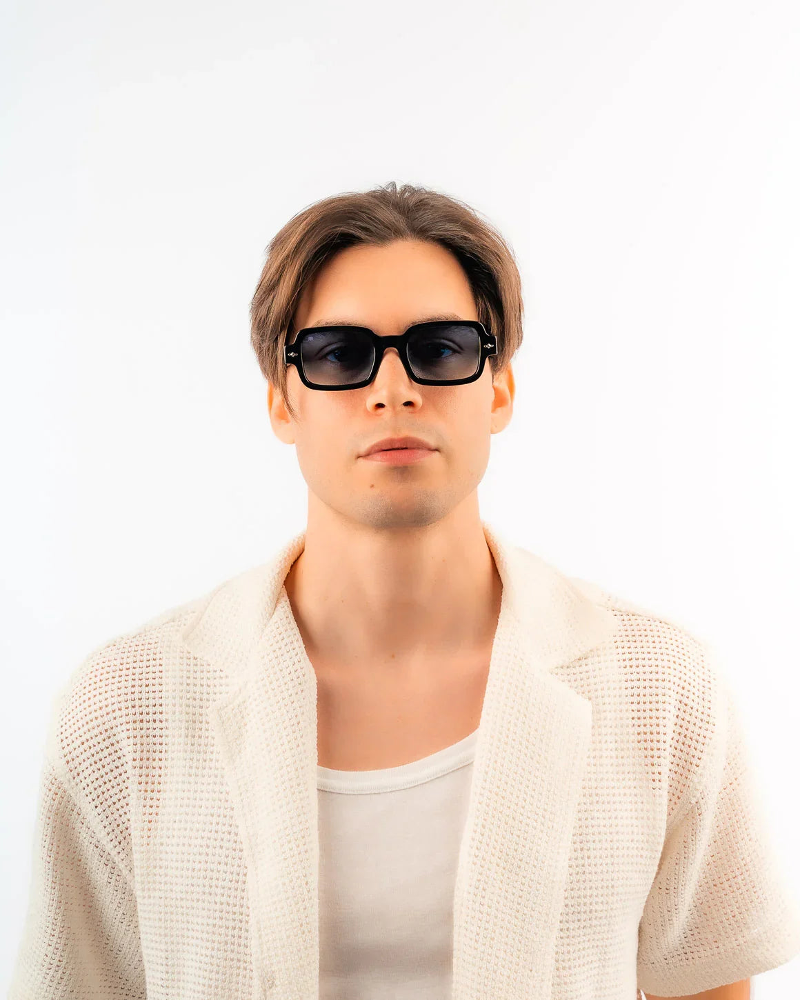 Men's Sunglasses Red Raven Black