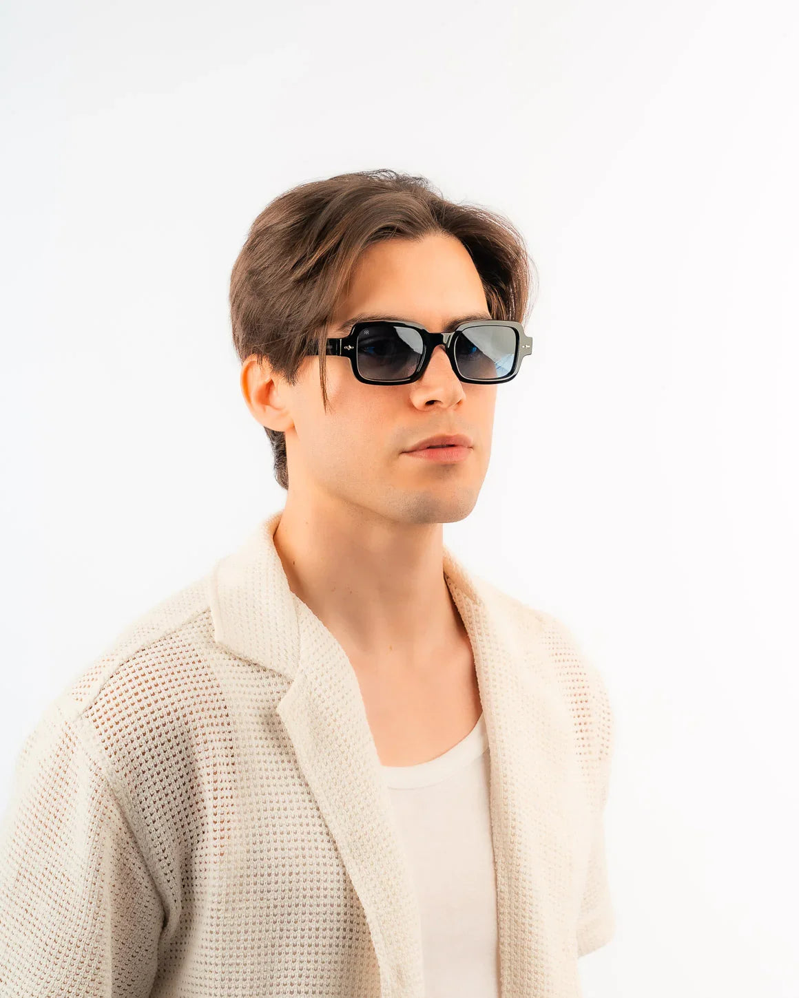 Men's Sunglasses Red Raven Black