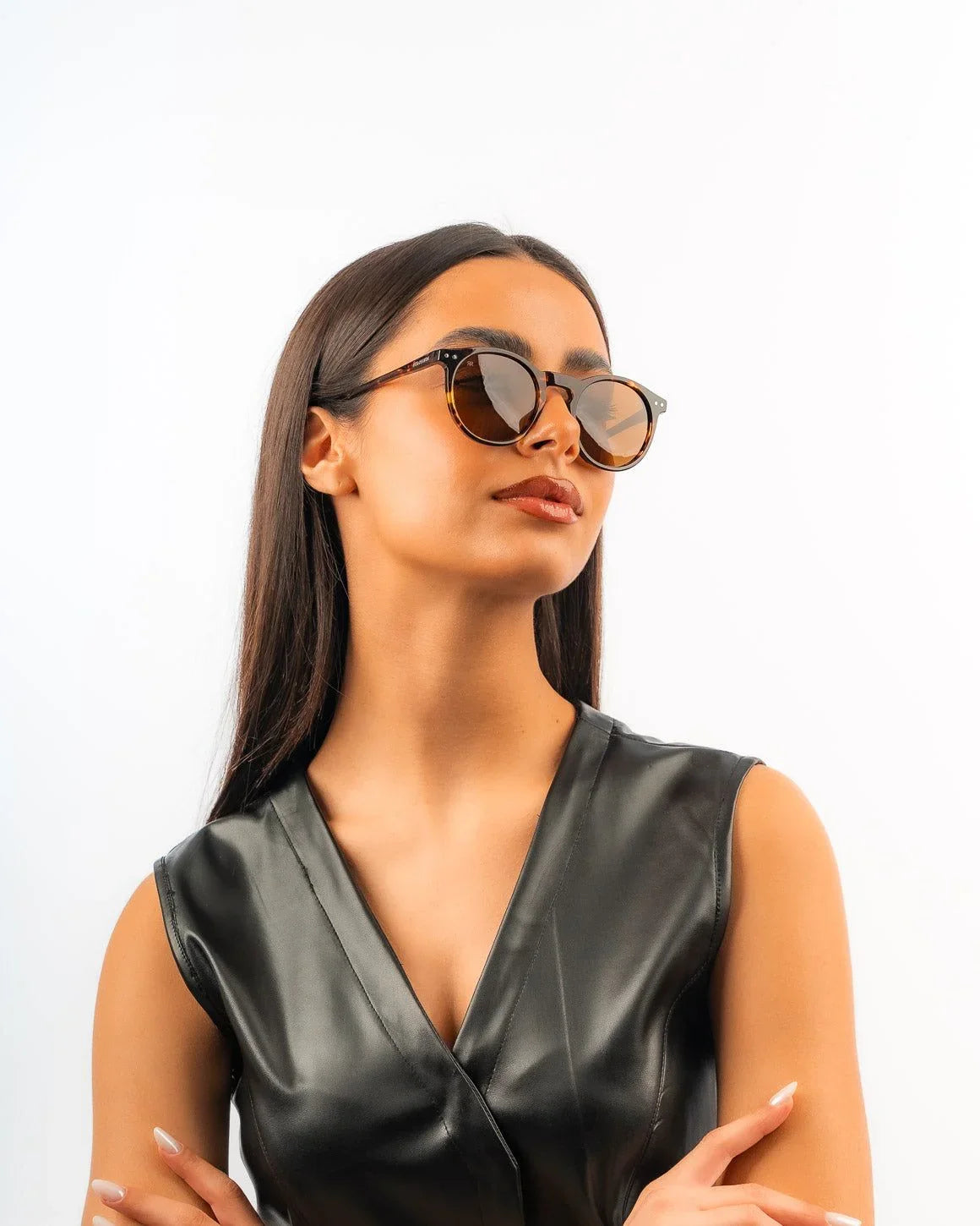 Men's Sunglasses Red Raven Brown