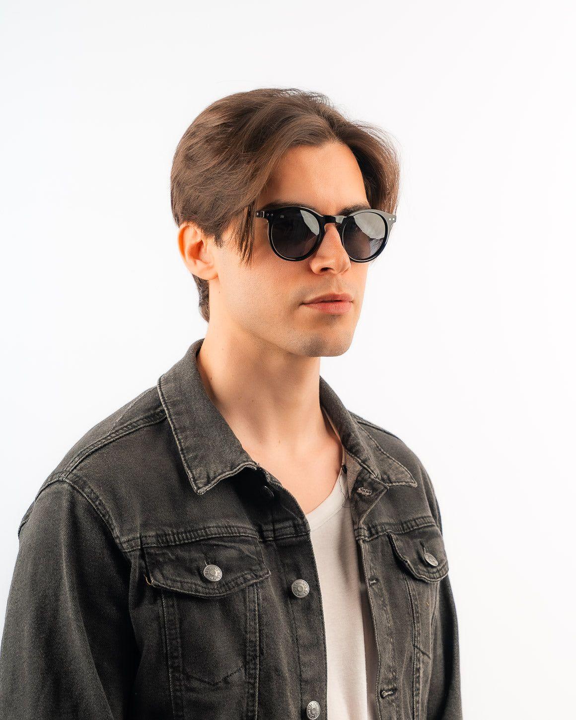 Men's Sunglasses Red Raven Black