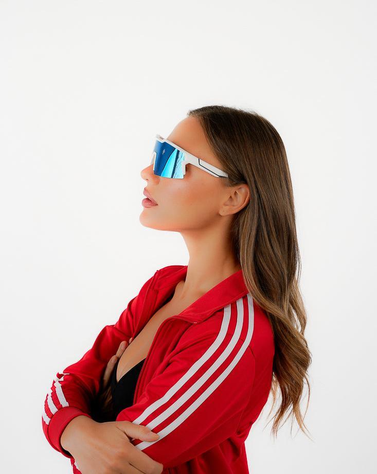 Men's Sunglasses Red Raven