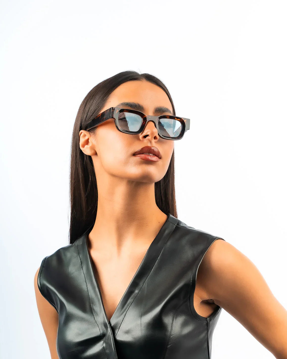 Men's Sunglasses Red Raven Brown