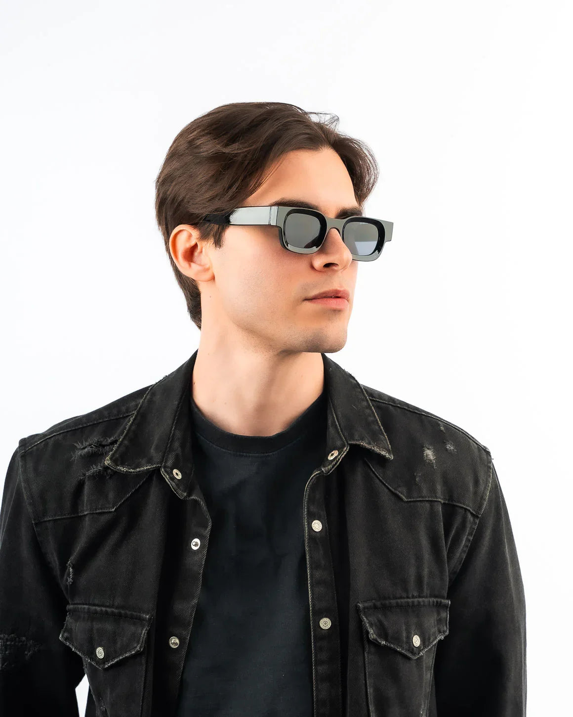 Men's Sunglasses Red Raven Black