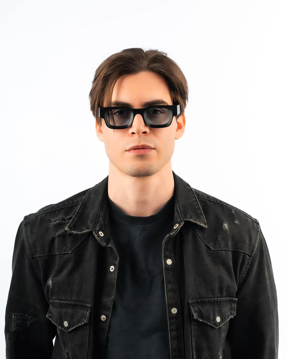 Men's Sunglasses Red Raven Black