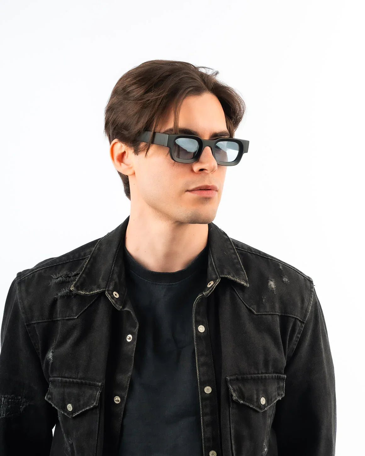 Men's Sunglasses Red Raven Black