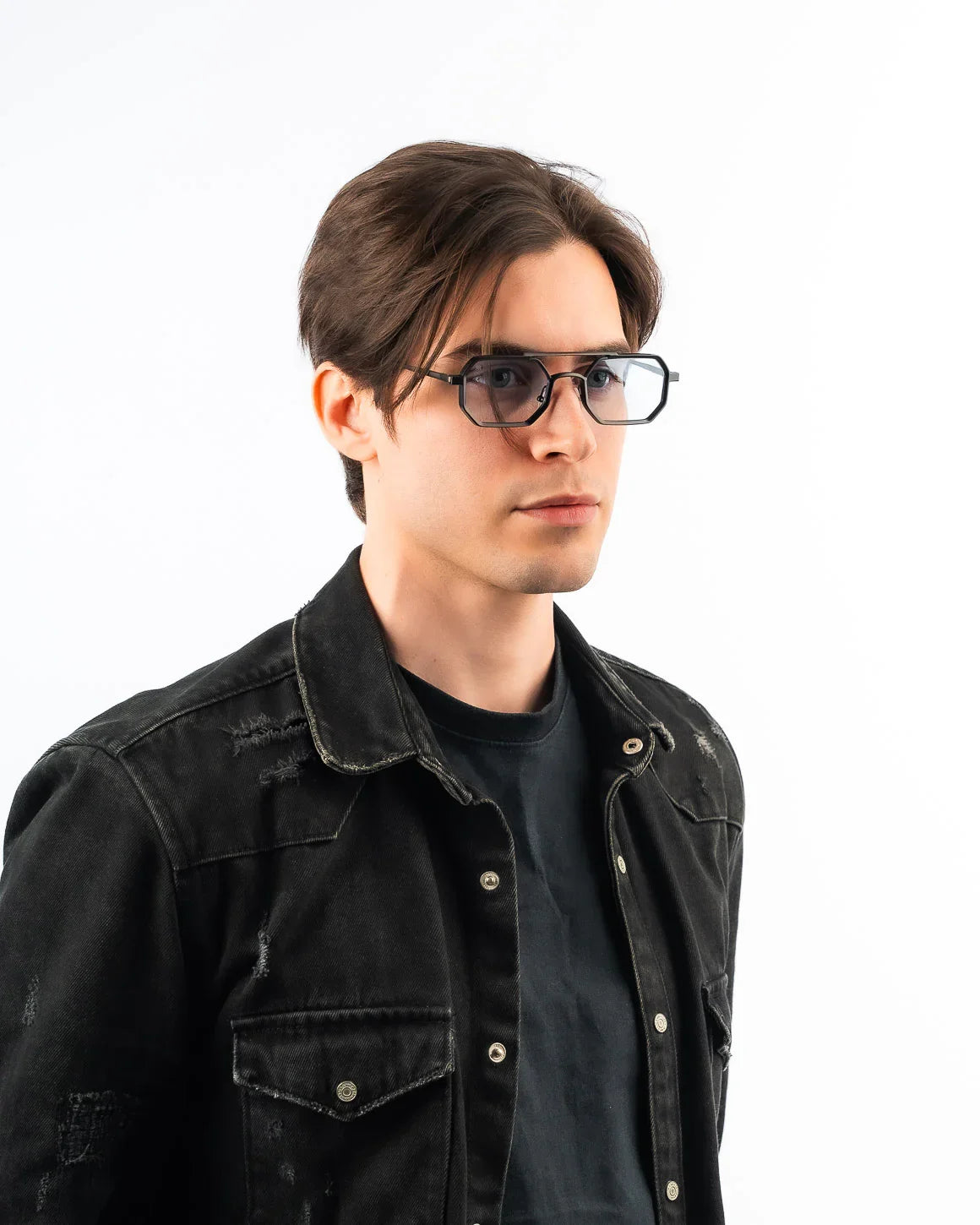 Men's Sunglasses Red Raven Black