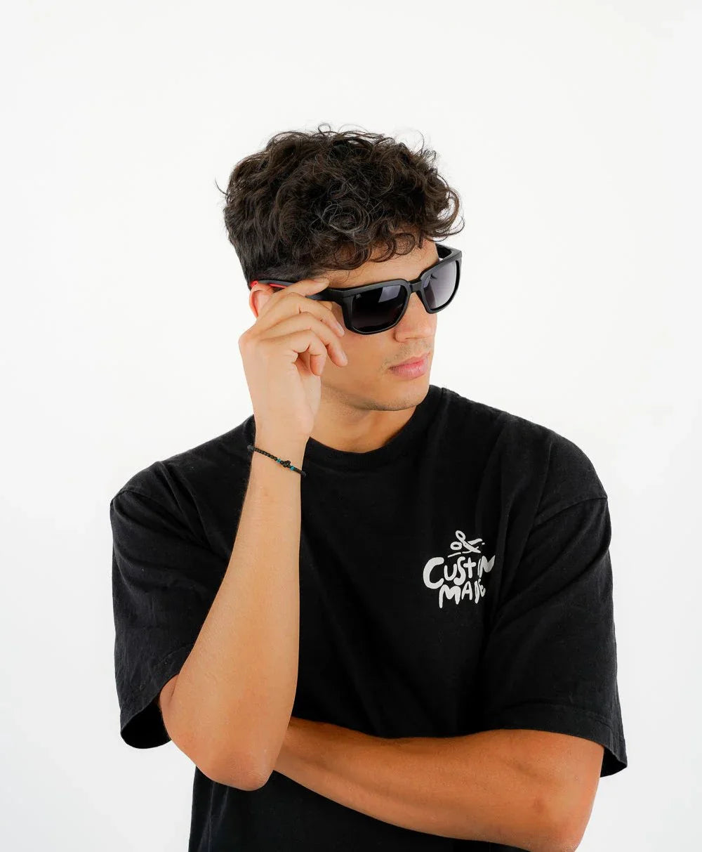 Men's Sunglasses Red Raven