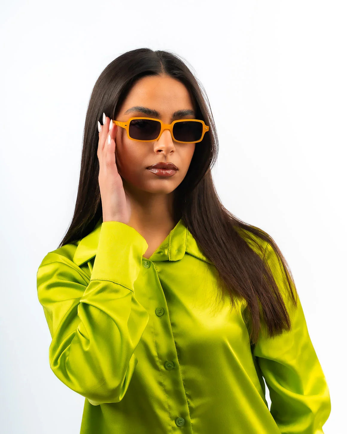 Men's Sunglasses Red Raven Yellow