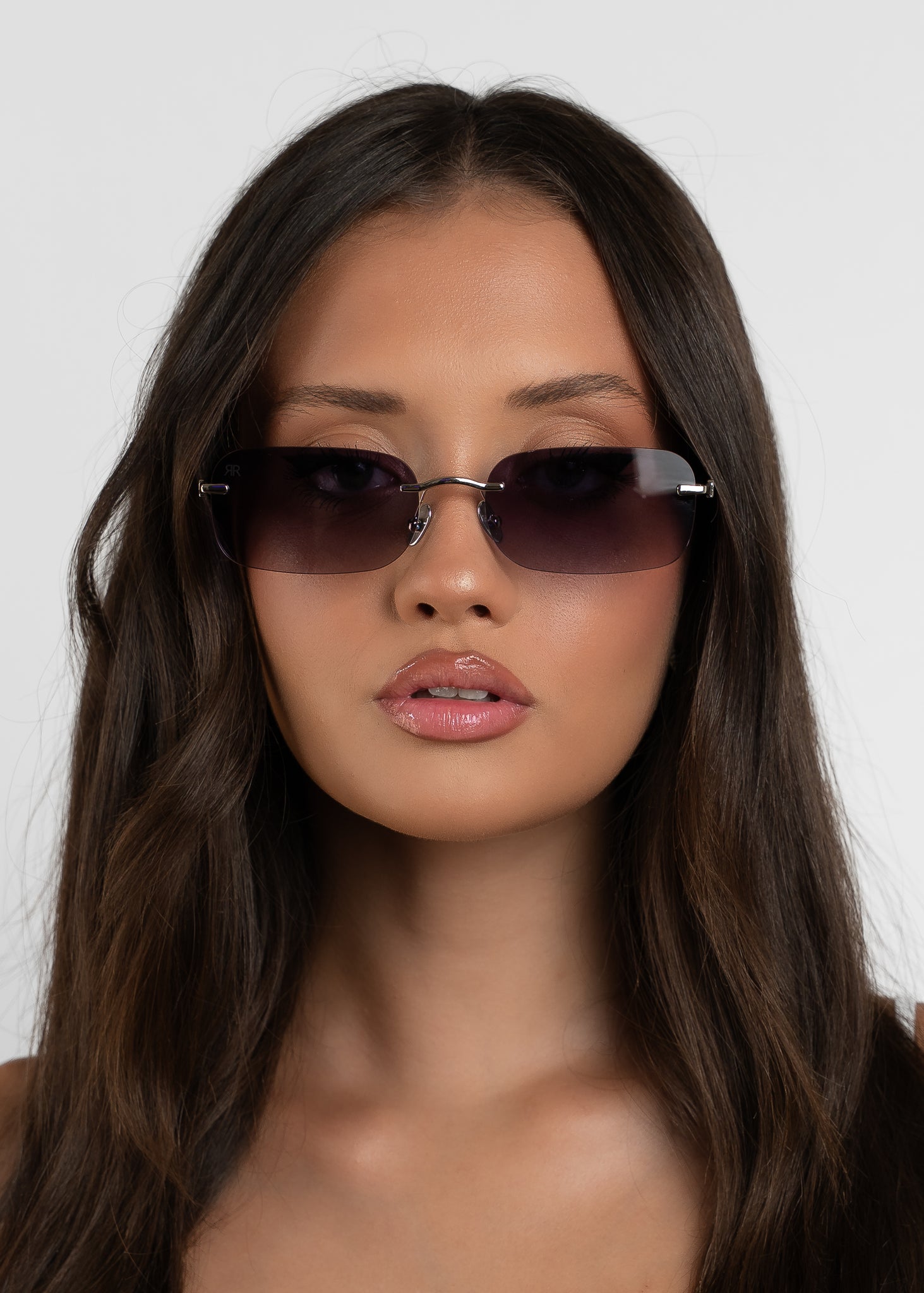 Men's Sunglasses Red Raven Silver