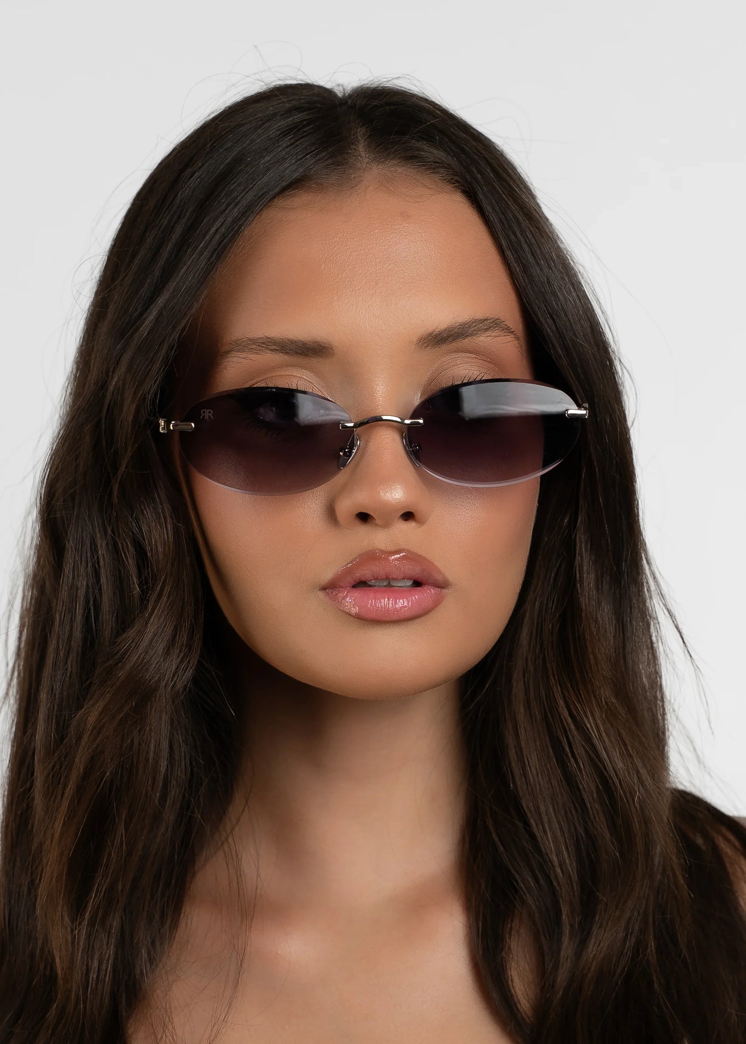 Men's Sunglasses Red Raven Silver