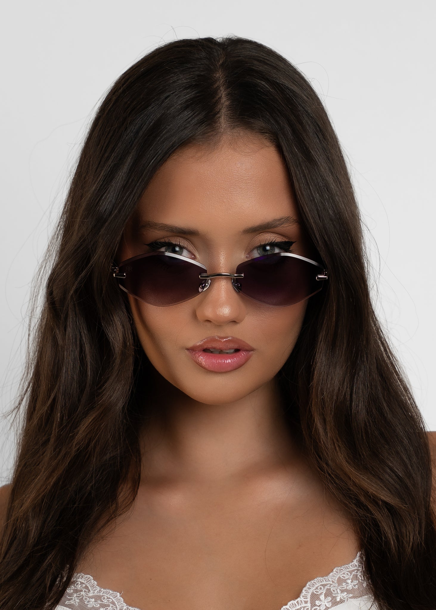 Men's Sunglasses Red Raven Silver