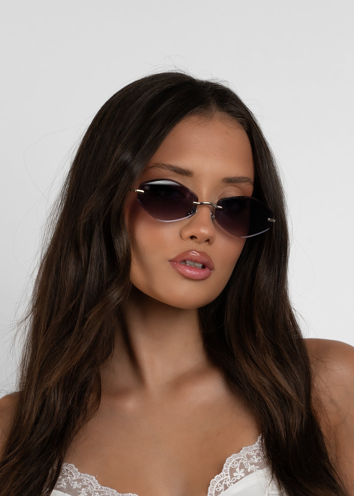 Men's Sunglasses Red Raven Silver