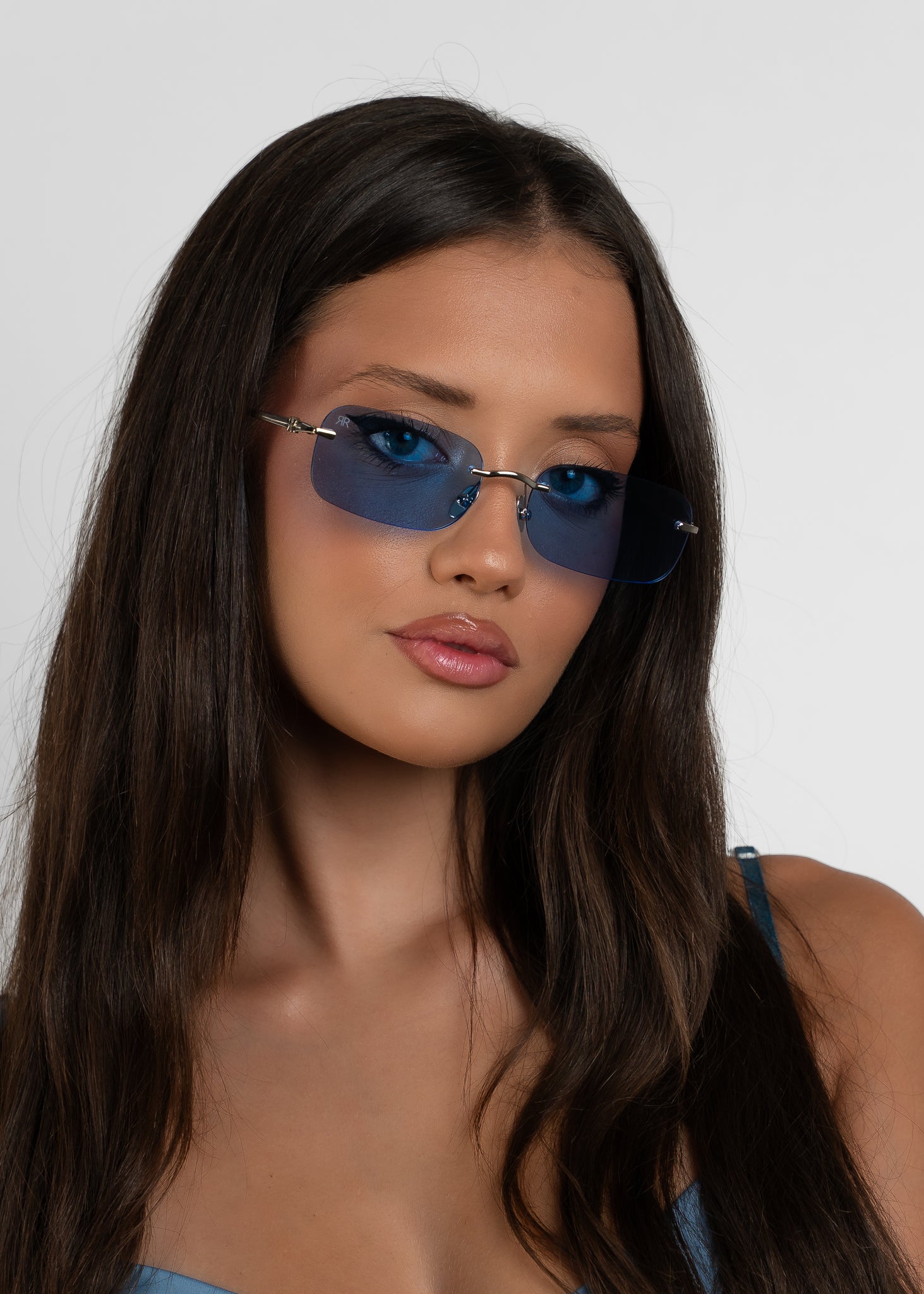 Men's Sunglasses Red Raven Silver