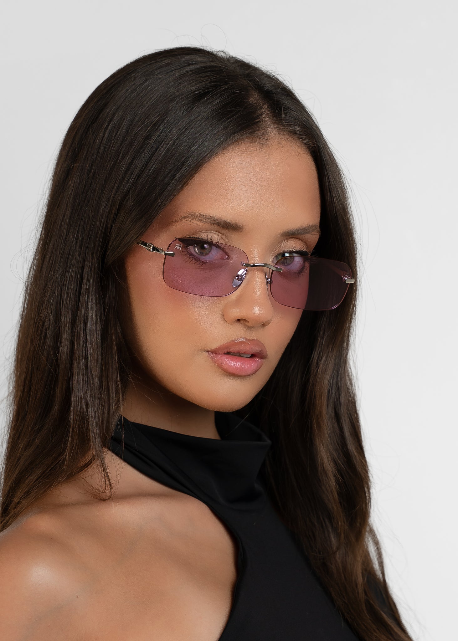 Men's Sunglasses Red Raven Silver